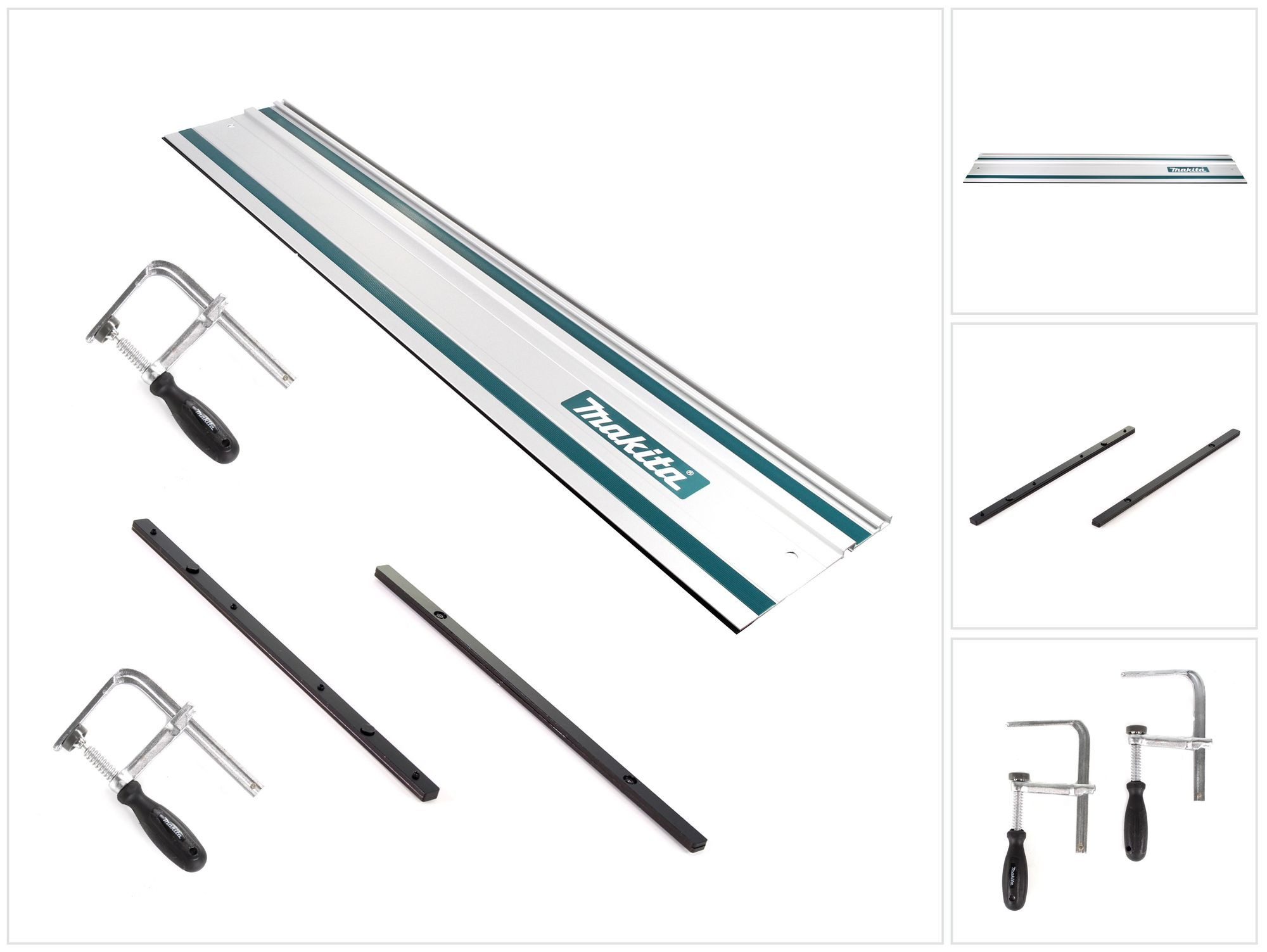 Makita Maschinen-Führungsschienen Führungsschienen Set Führungsschiene 1000mm + 2x