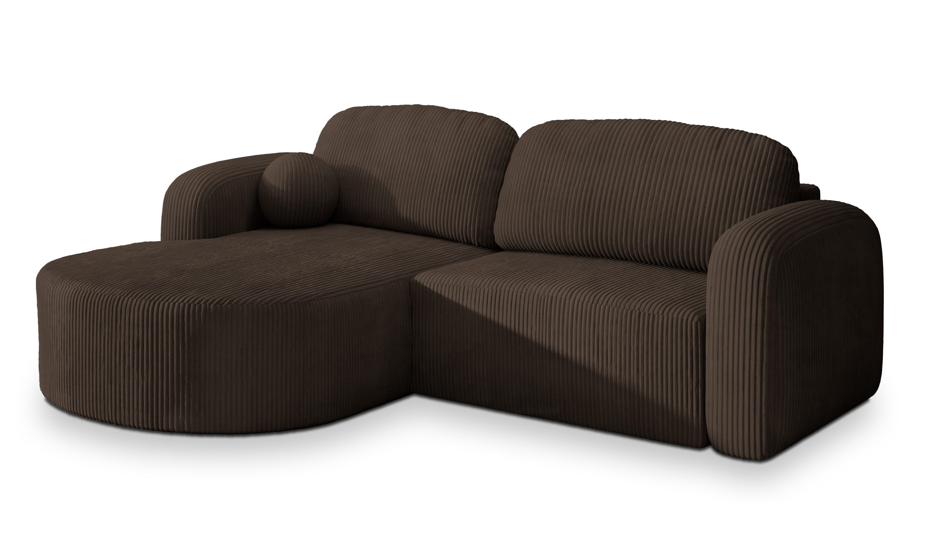 Masseno Ecksofa AMILIA mit Schlaffunktion L-Form, günstig online kaufen