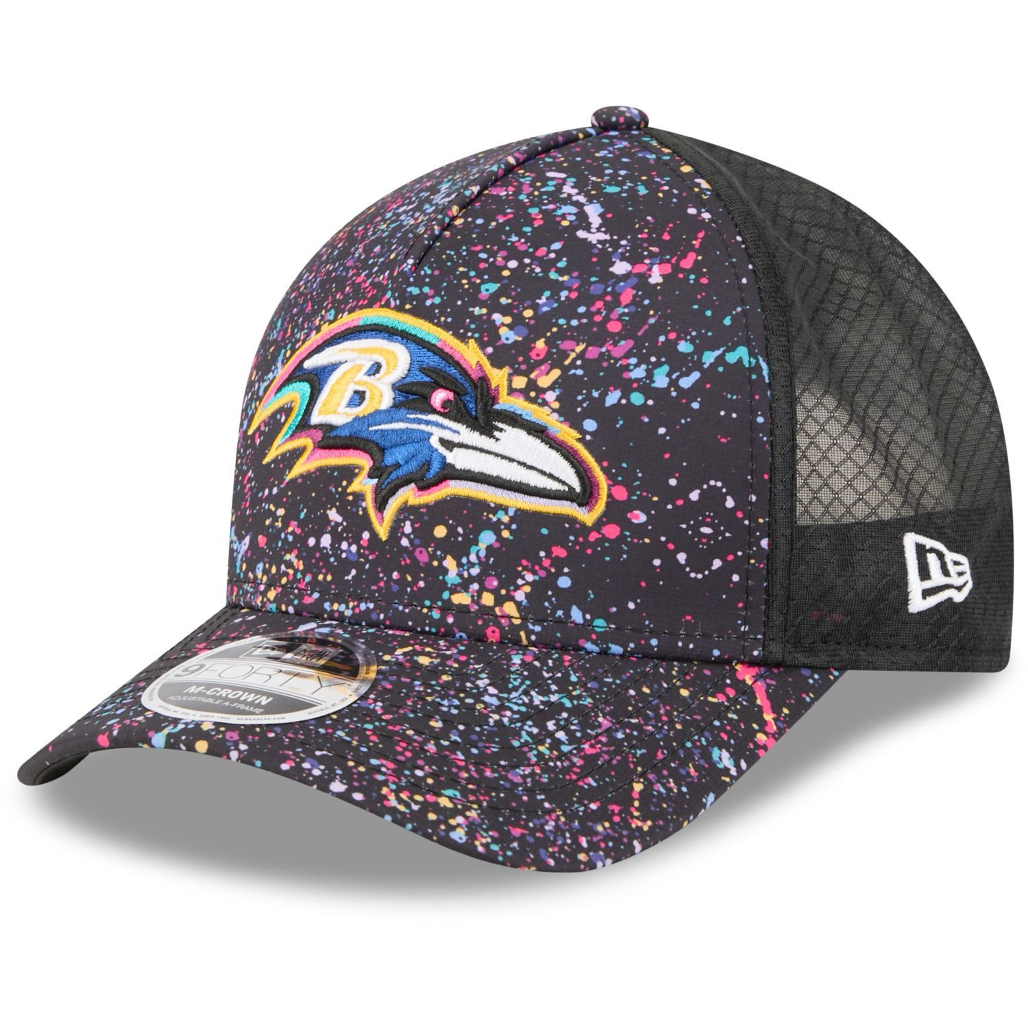 Fleecemütze 9Forty MCrown Trucker CRUCIAL Baltimore Ravens