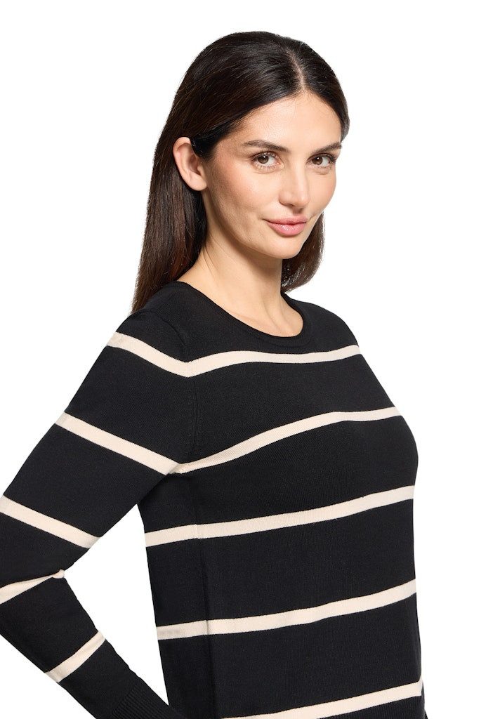 Betty Barclay Wollpullover Betty Barclay / Da.Strick / Strickpullover Kurz 1/1 Arm