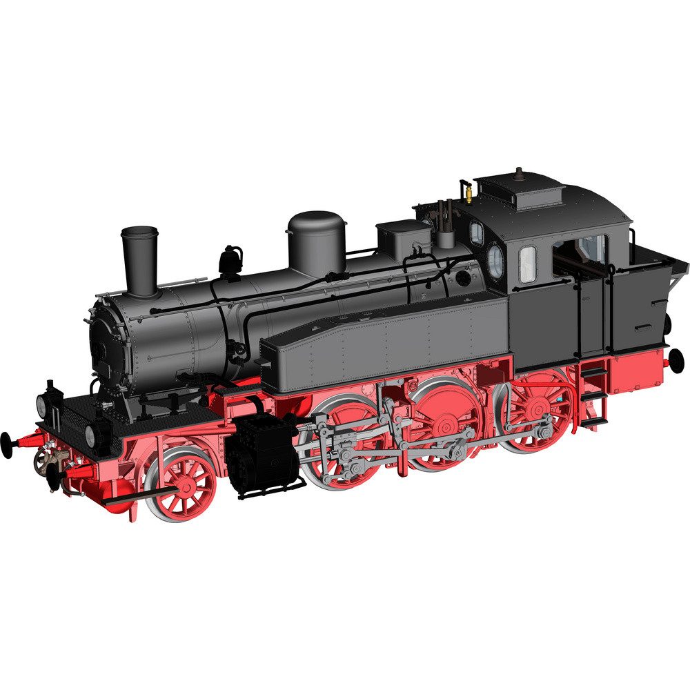 PIKO Diesellokomotive PIKO 50744 H0 Sound-Dampflok BR 91 DRG II, inkl. PIKO Sound-Decoder