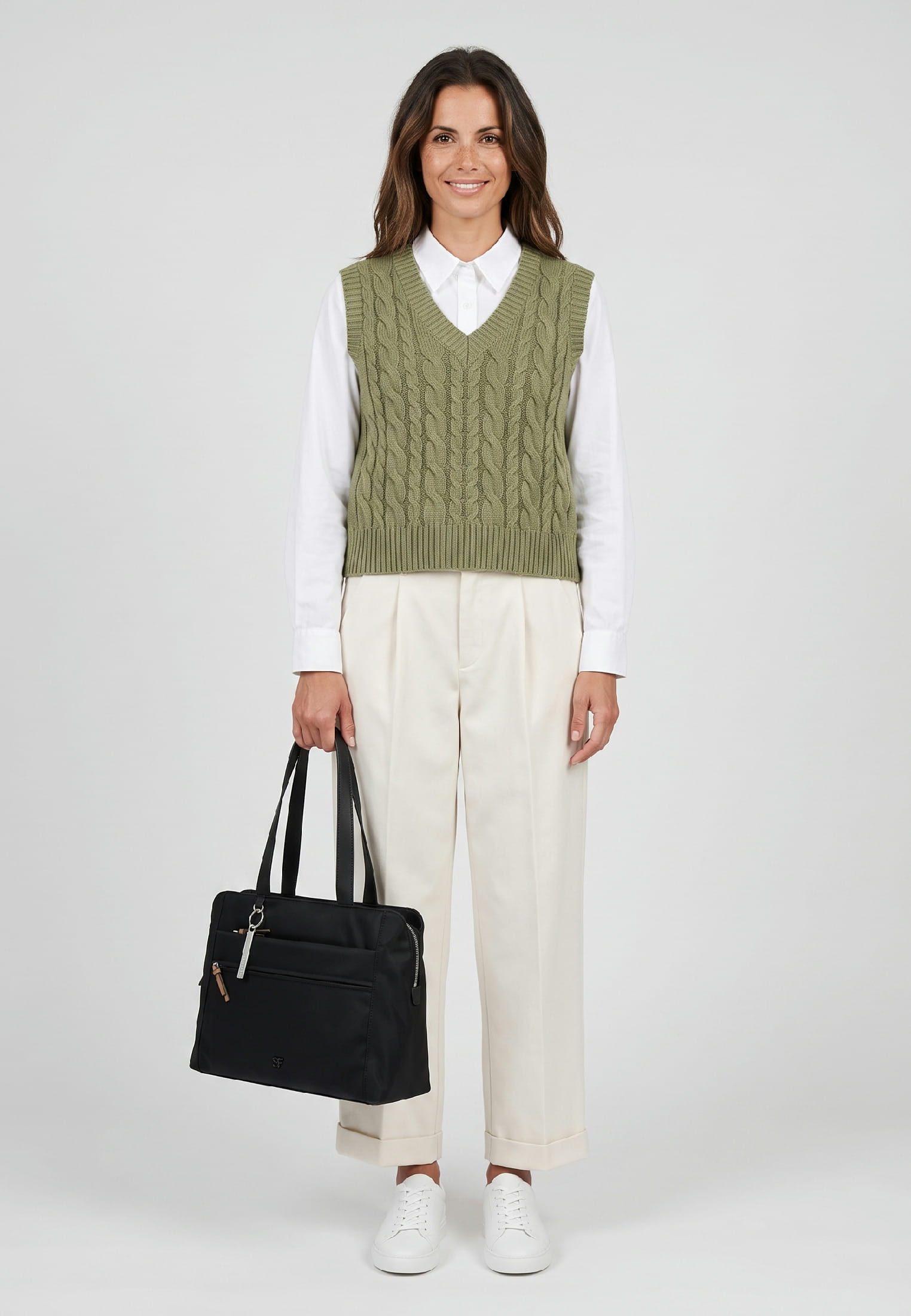 SURI FREY Shopper SFY Bonny, Logo Patch