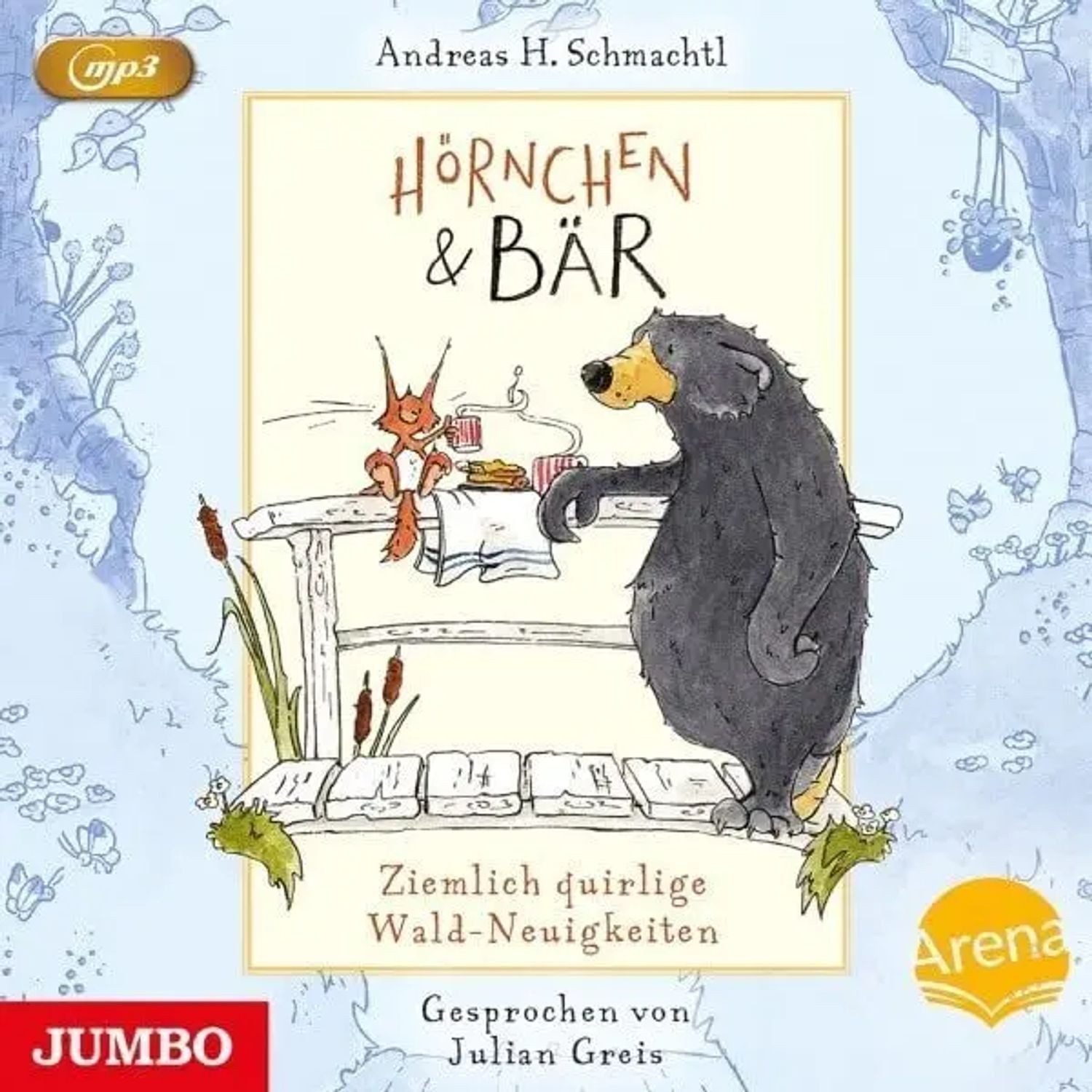 JUMBO Verlag Hörspiel Hörnchen und Bär.Ziemlich Quirlige Wald-Neuigkeit,1 Audio-CD