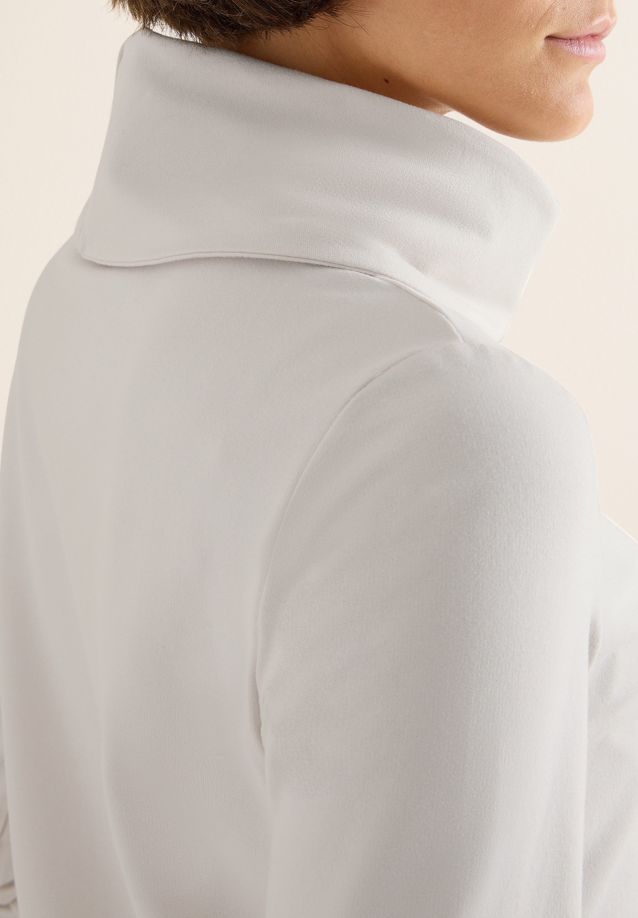 CECIL 3/4-Arm-Shirt mit großem Kragen – Bild 4 von 5