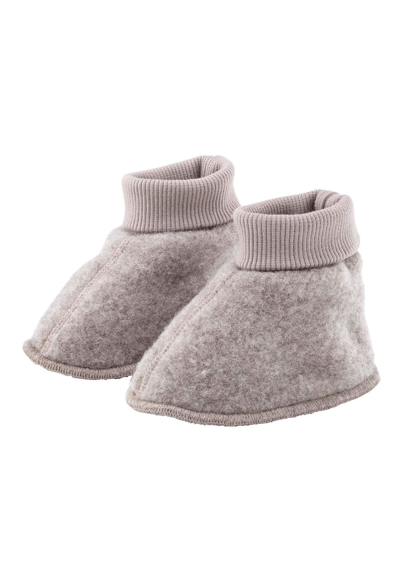 Hessnatur aus reiner Bio-Merinowolle Hausschuh