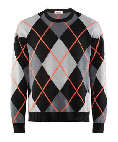 Burlington Strickpullover Argyle Sweater aus Baumwolle