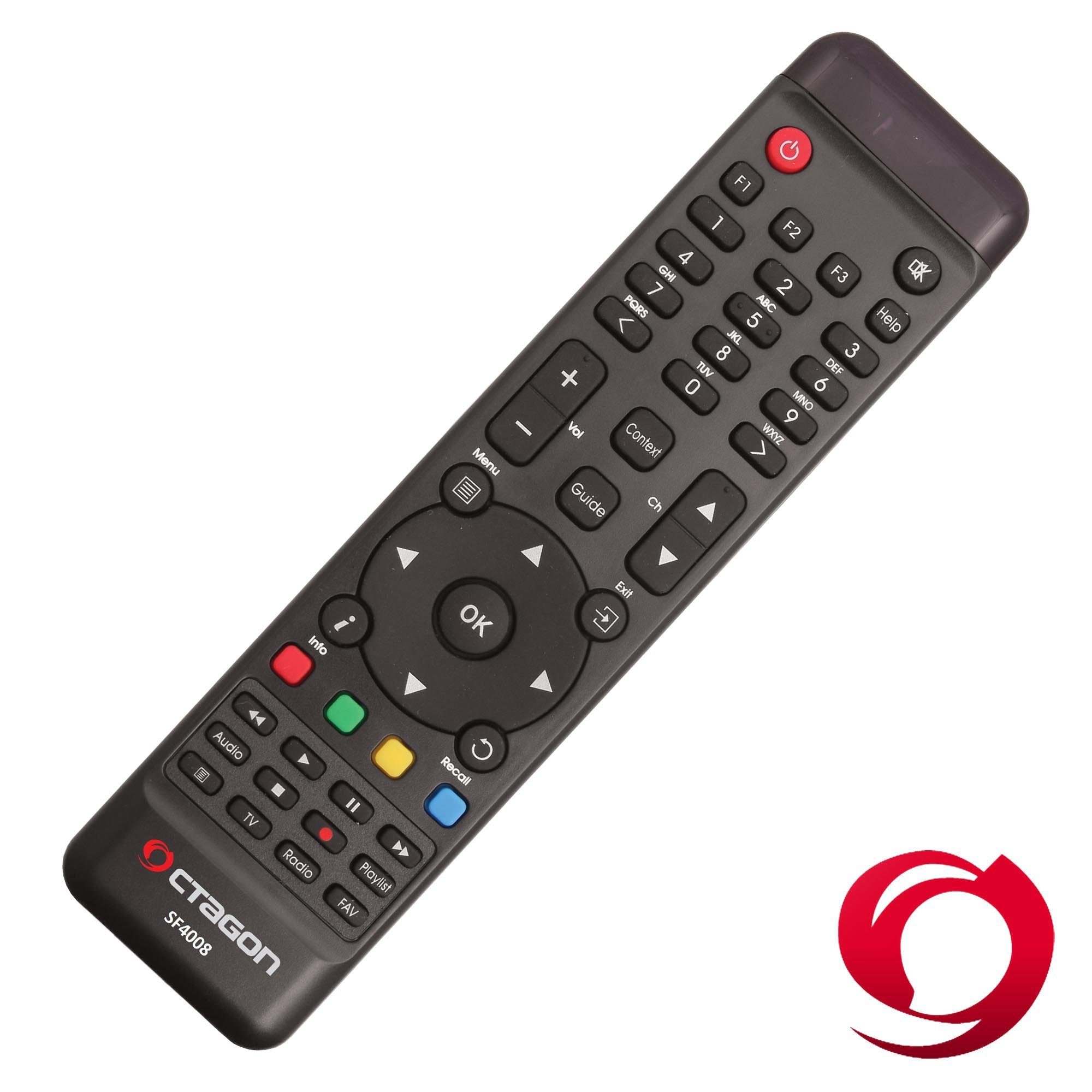 OCTAGON Original Fernbedienung SF4008 4K/UHD Linux Receiver SAT-Receiver