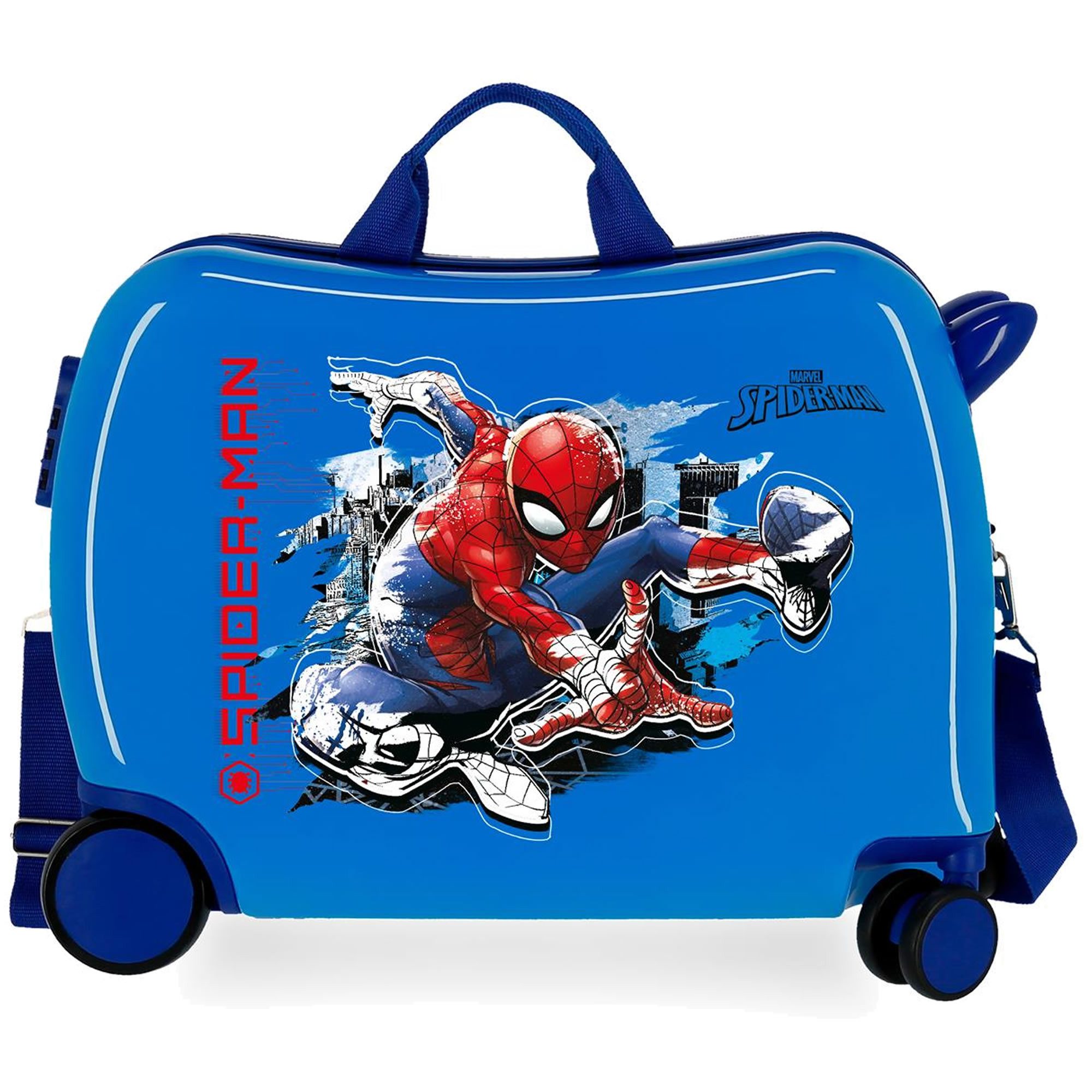 Joumma Bags Kinderkoffer Kinder Sitzkoffer Stabiler Hartschalenkoffer mit Sitzfunktion, Optimaler Reisebegleiter, da dieser Koffer als Handgepäck zählt