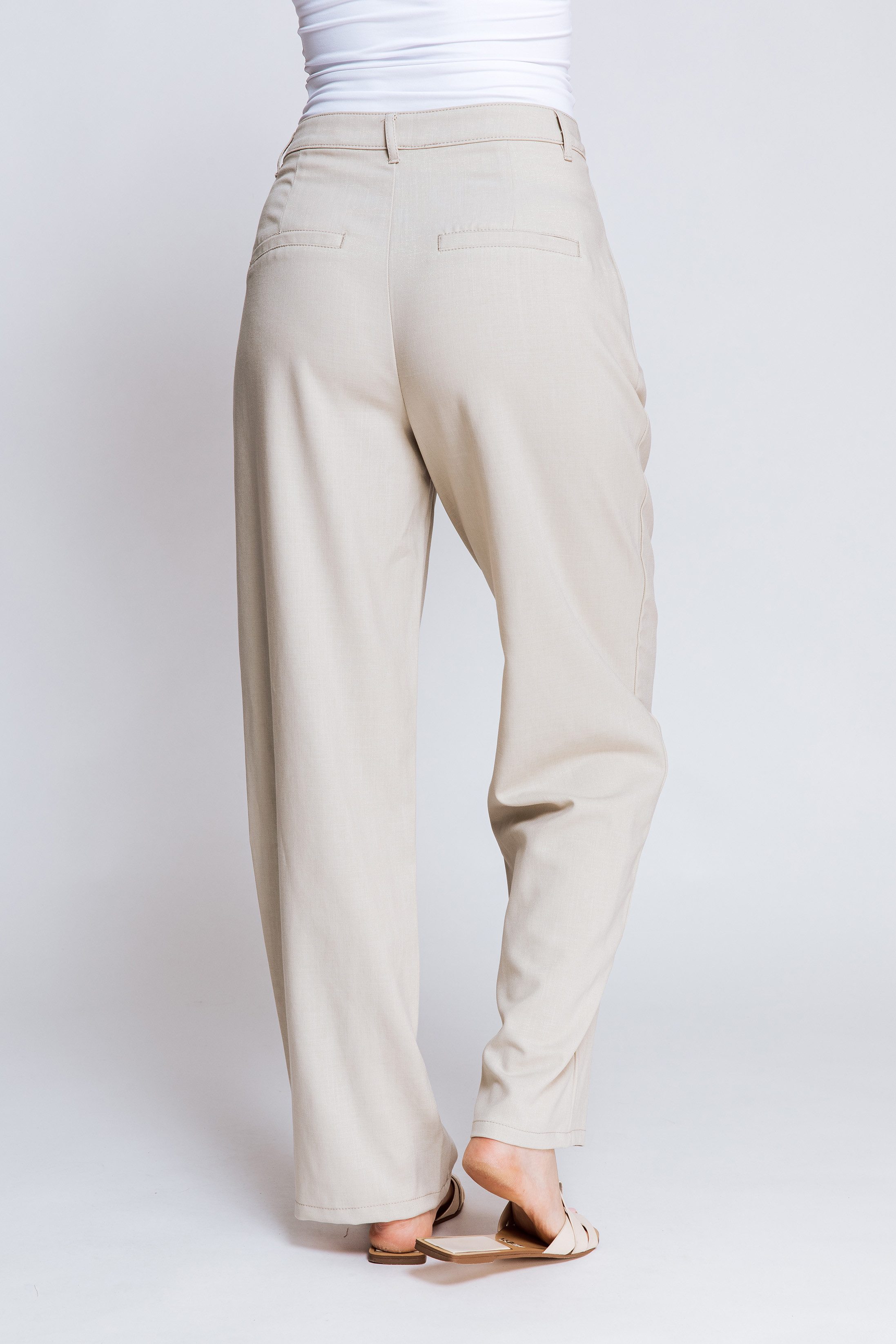 Zhrill Bundfaltenhose in Unifarbe günstig online kaufen