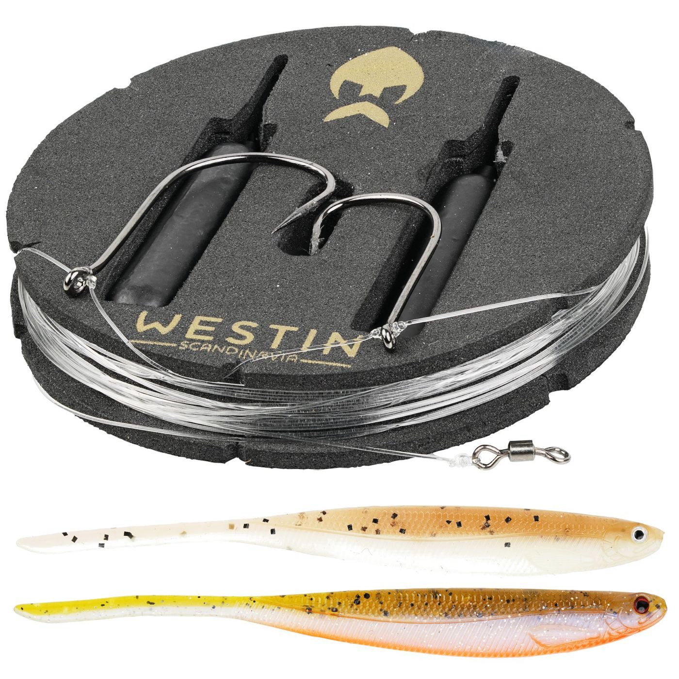 WESTIN Kunstköder DROPSHOT RIG KIT SHADTEEZ PINTAIL 14G #1 150CM 0.30MM CLEAR WAT