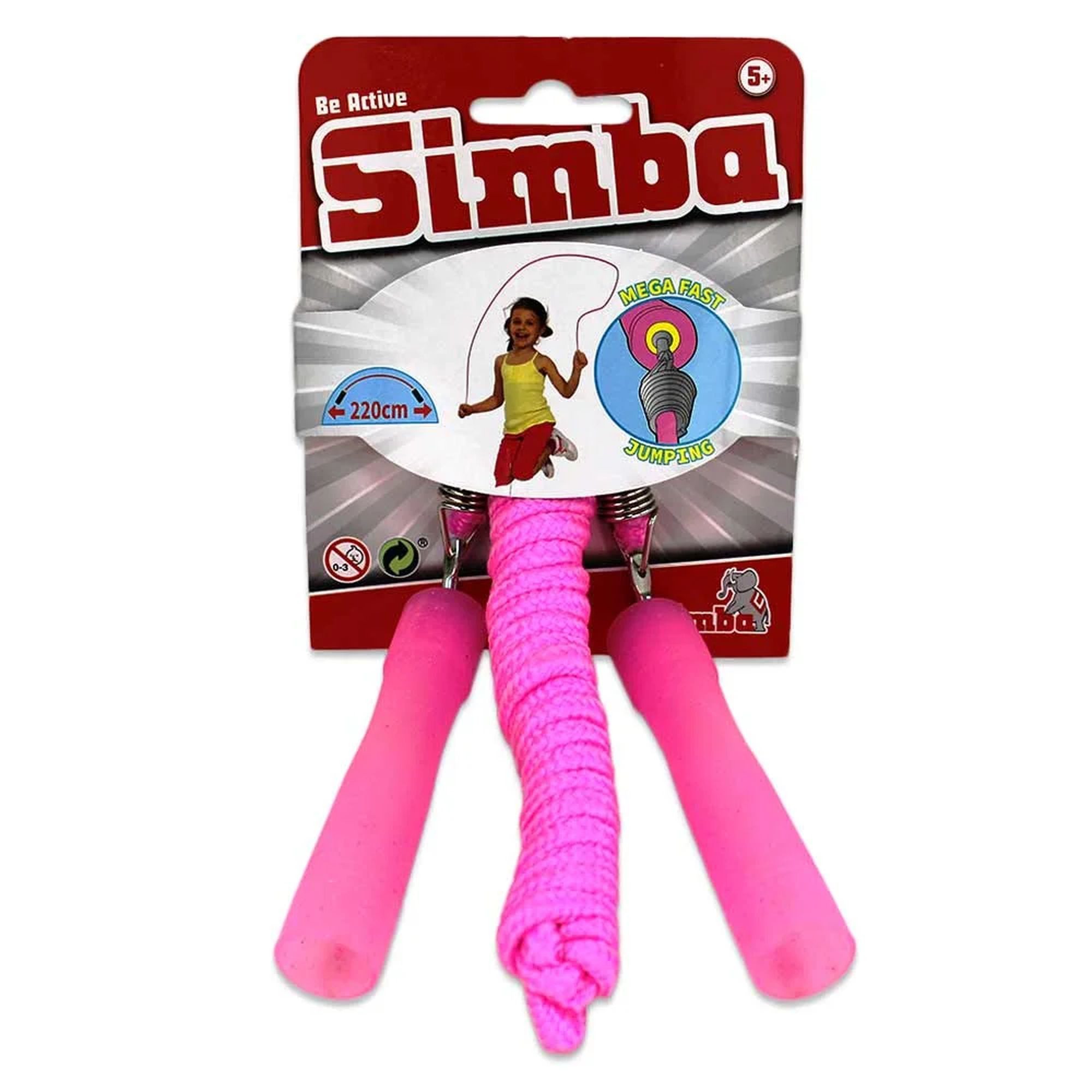 Simba Dickie Spiel Springseil Skipper mit Metallöse 220cm Mehrfarbig