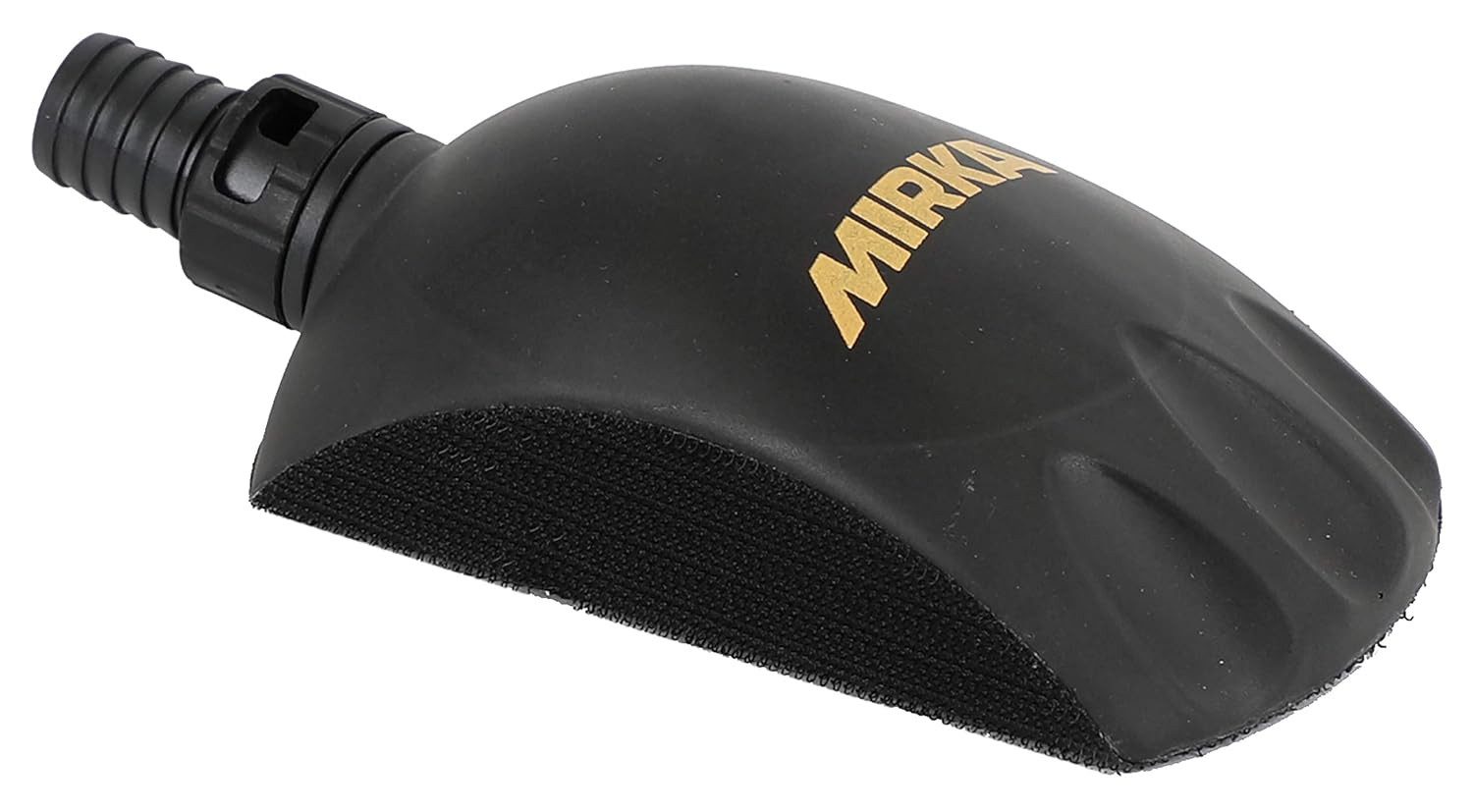 Mirka Einhandhobel Roundy Kit, Handblock mit Absaugung, Klett-Schleifklotz, inkl. Netzschleifscheiben