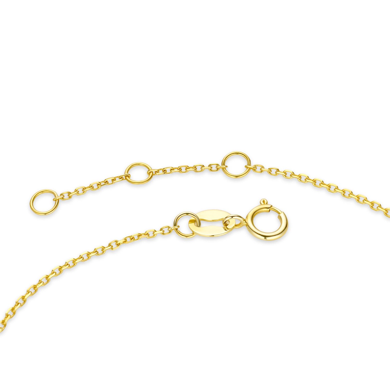 Sternvoll Goldarmband Fancy Yellow Diamant Armband, IGI-zertifiziert, Solitär, 18K Weißgold, Lünettenfassung