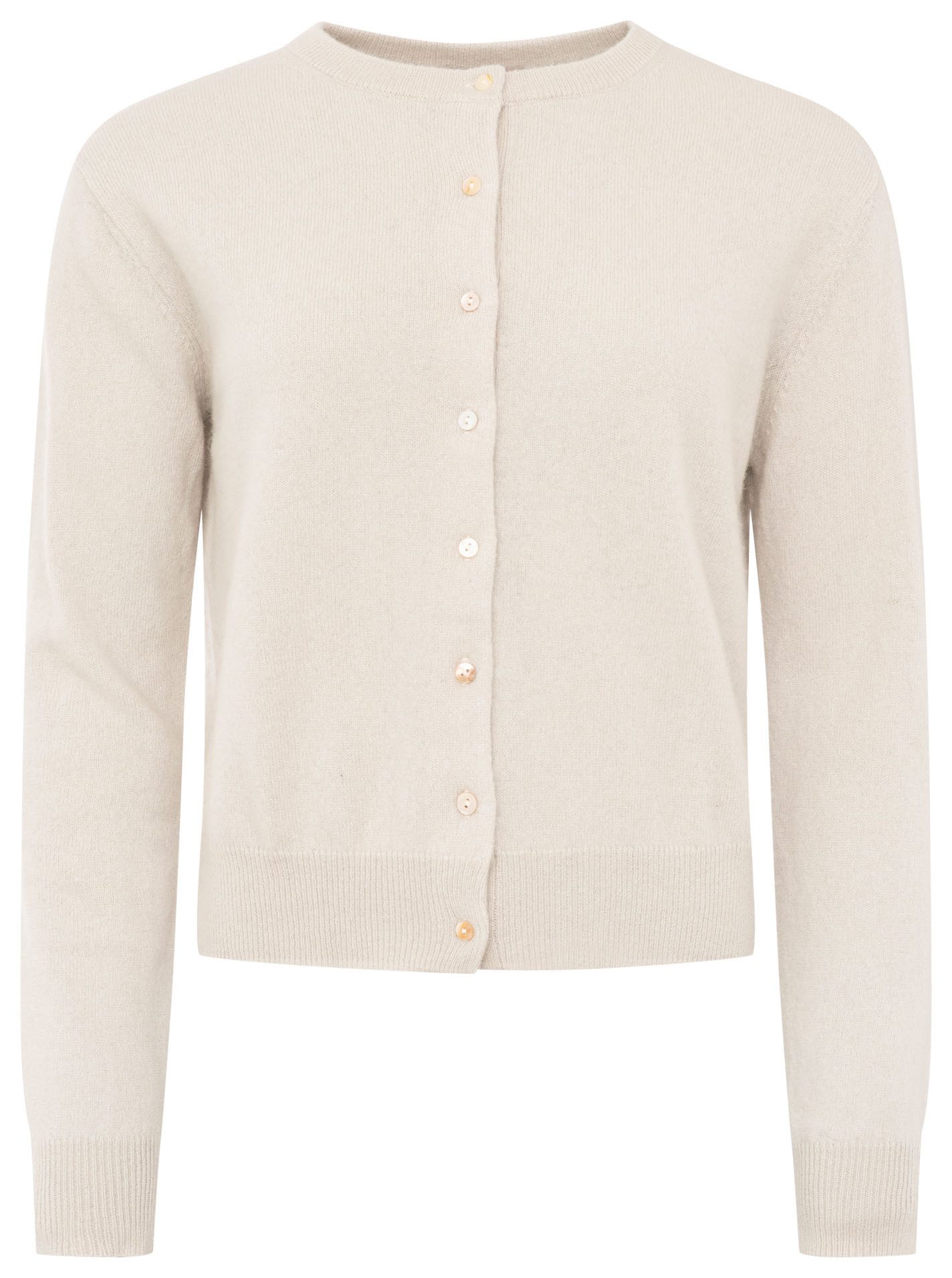 Zwillingsherz Cardigan 100% Kaschmir Cardigan "Perlmutt Knöpfe" 100% Kaschmir, Knopfleiste, Perlmutt Knöpfe