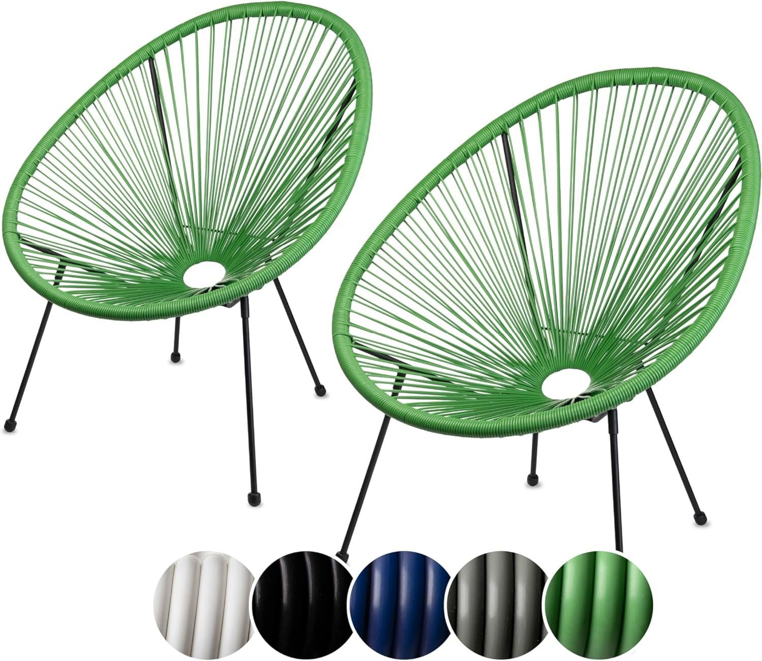 sunnypillow Gartenstuhl Acapulco, gemütlicher Loungesessel für günstig online kaufen
