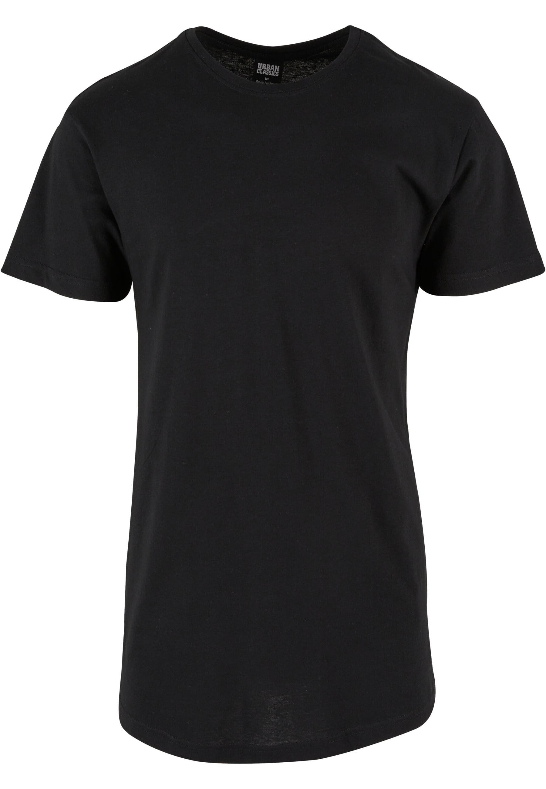 URBAN CLASSICS Kurzarmshirt Urban Classics Herren Shaped Long Tee (1-tlg)