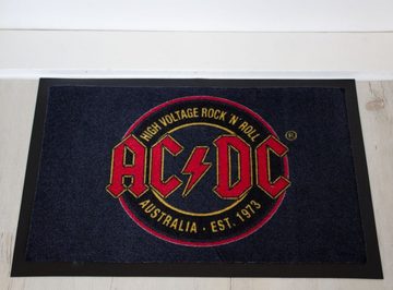 Teppich ACDC Fussmatte Australia Est 1973, Mr. Ghorbani, Rechteckig, Höhe: 3 mm