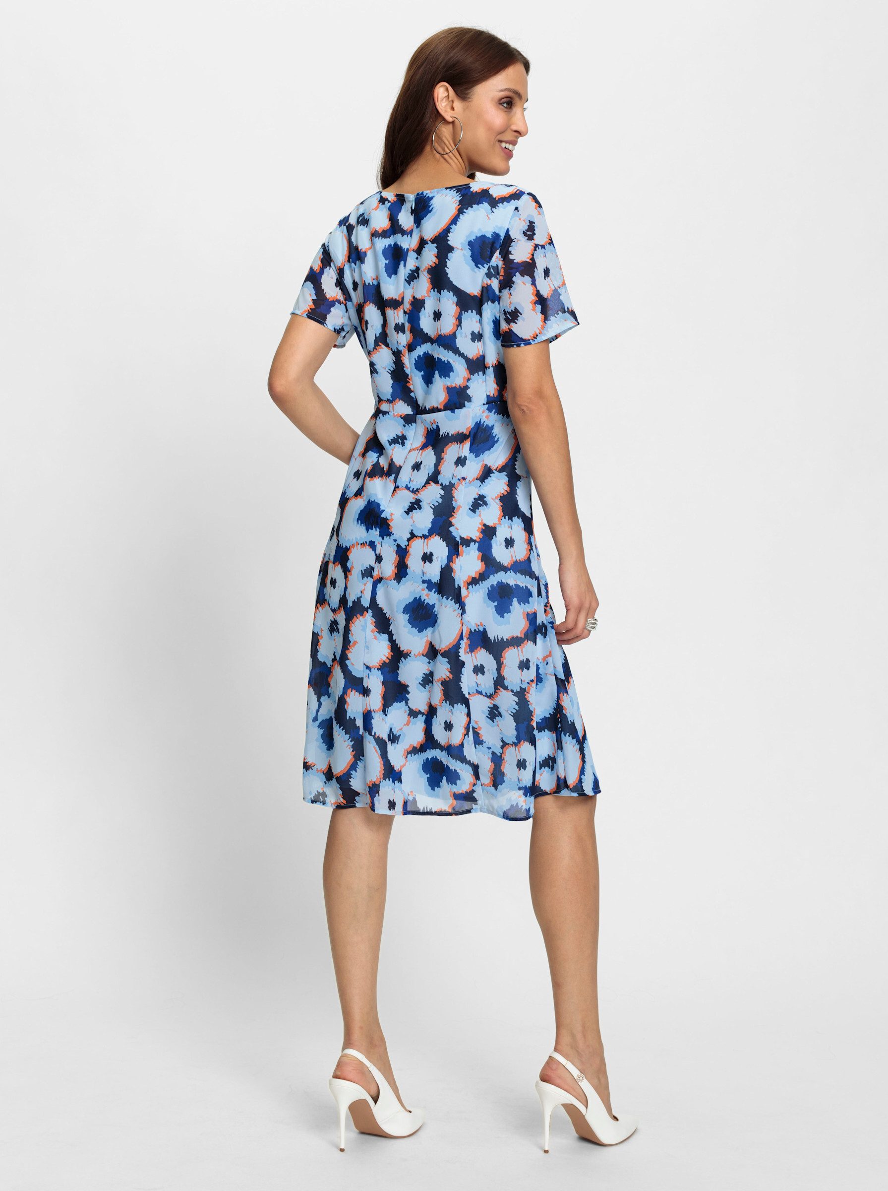 Witt Etuikleid Druck-Kleid Kurzarm günstig online kaufen