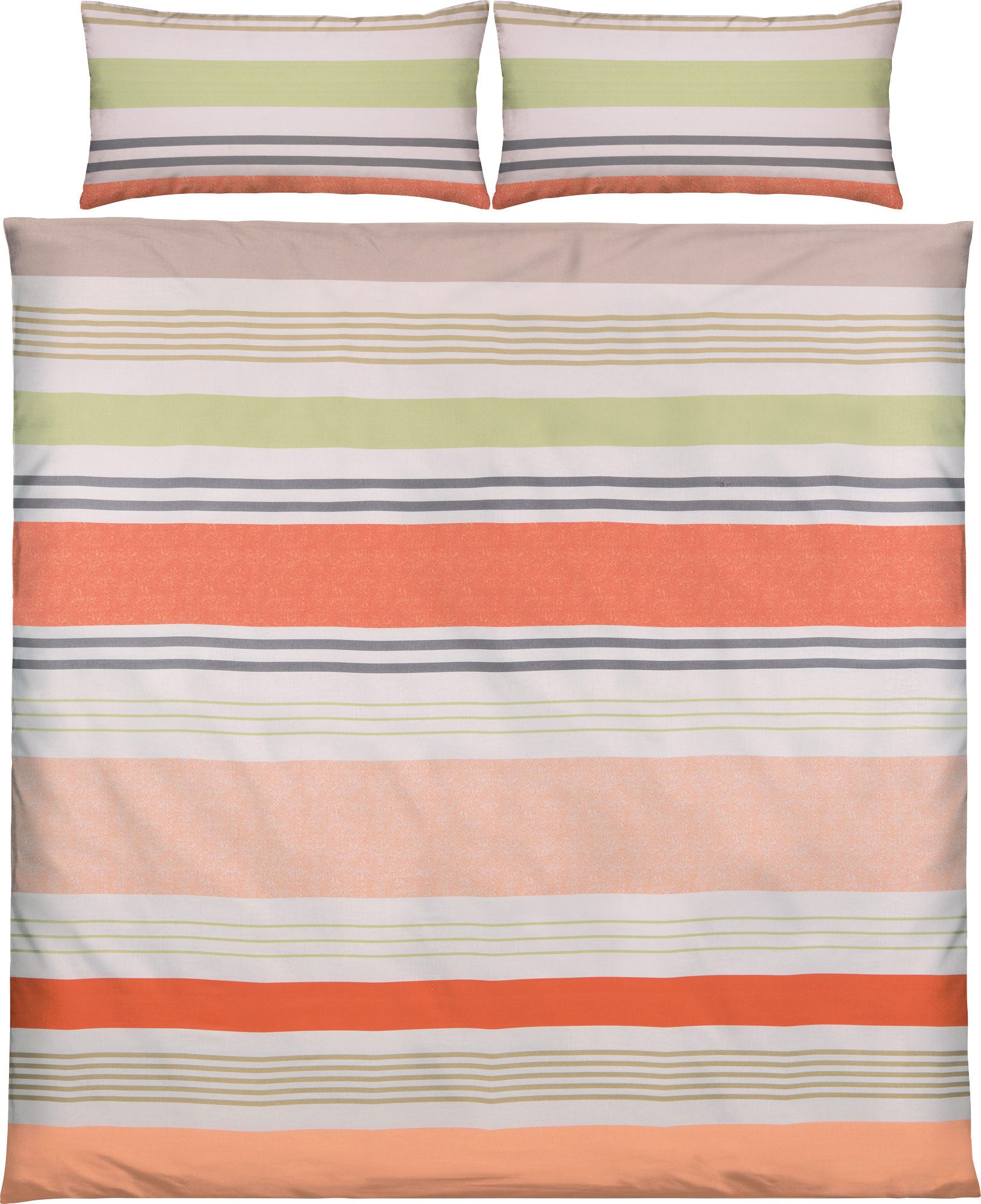 REDBEST Bettwäsche Bettwäsche, Mako-Satin, Satin Streifen günstig online kaufen