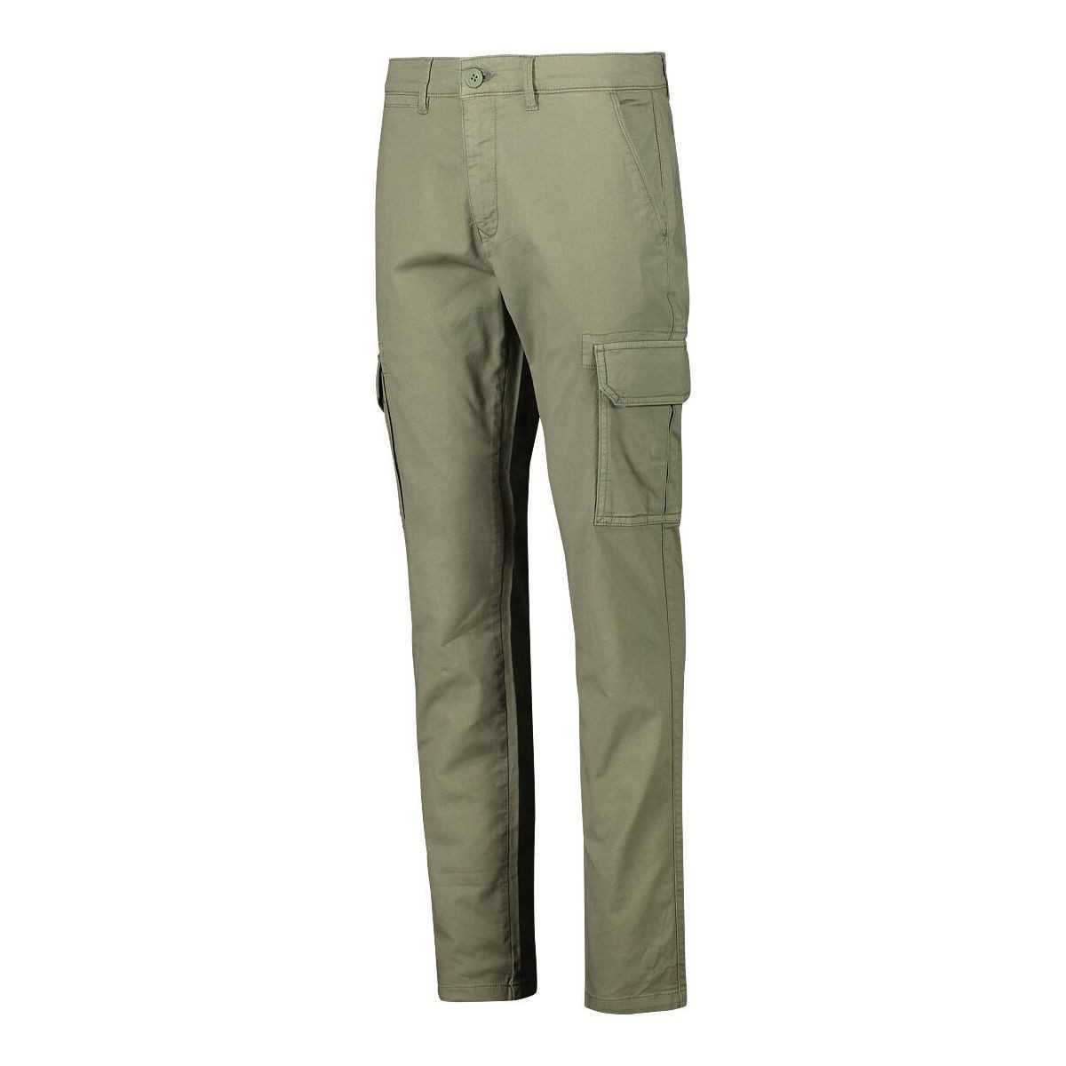 CMP Outdoorhose MAN Long Pant Cargohose aus Stretch-Baumwolle im Slim Fit für bequeme