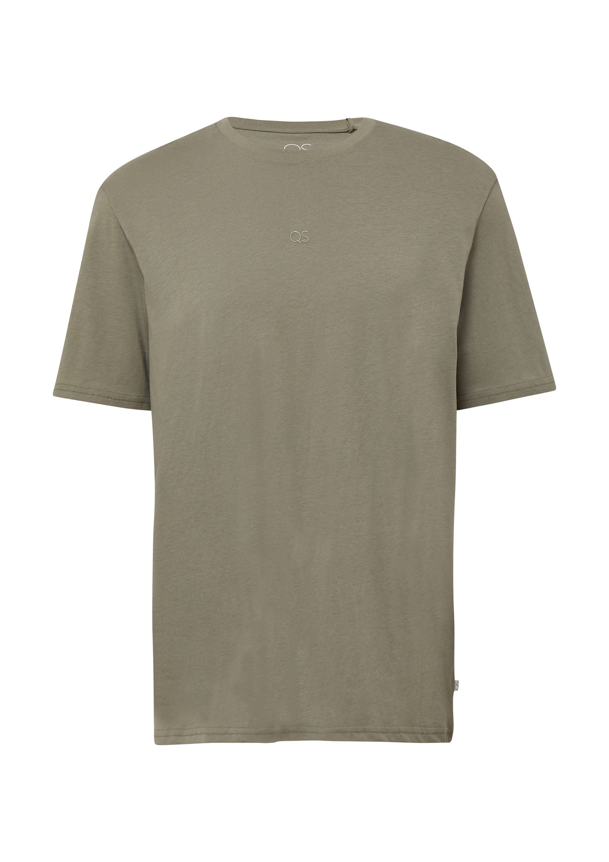 QS Kurzarmshirt T-Shirt T-Shirt mit Logo-Druck günstig online kaufen