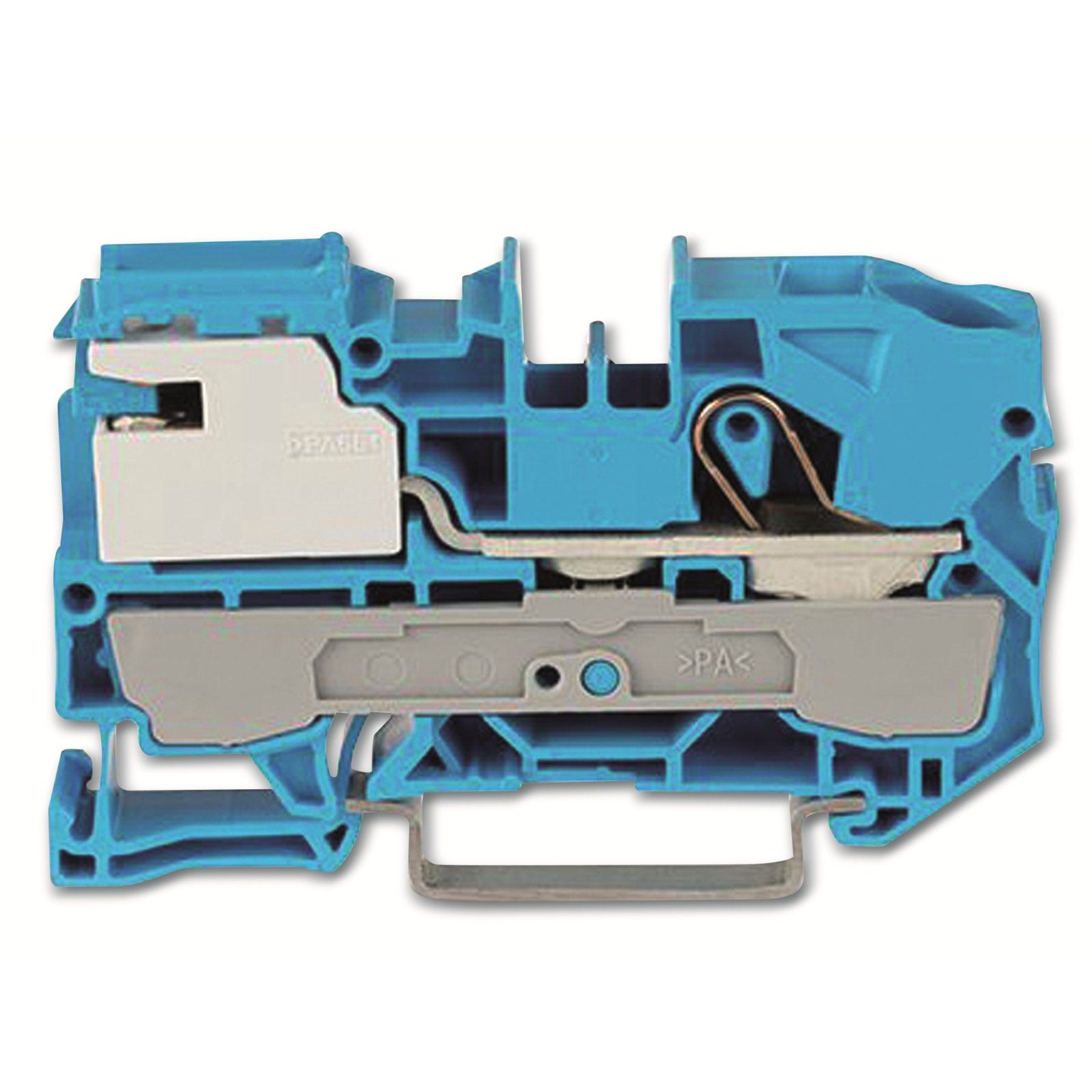 WAGO Verbindungsklemme WAGO Installationsreihenklemmen, 2010-7114, blau