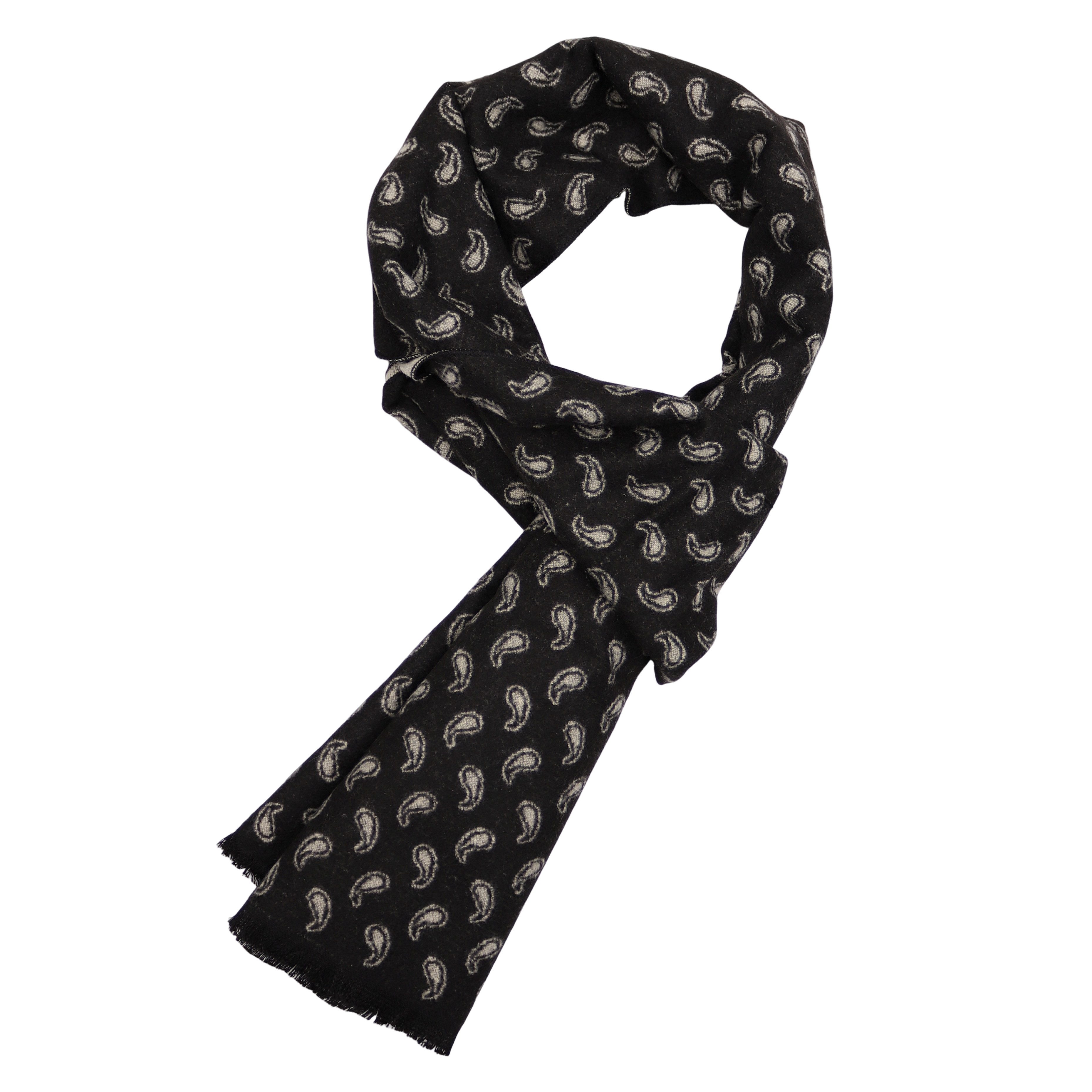 MIRROSI Modeschal Herren Weicher und warmer Schal tolles Muster 33x182cm, (angesagte Musterkombination), Männer Halstuch ideal für Herbst und Winter