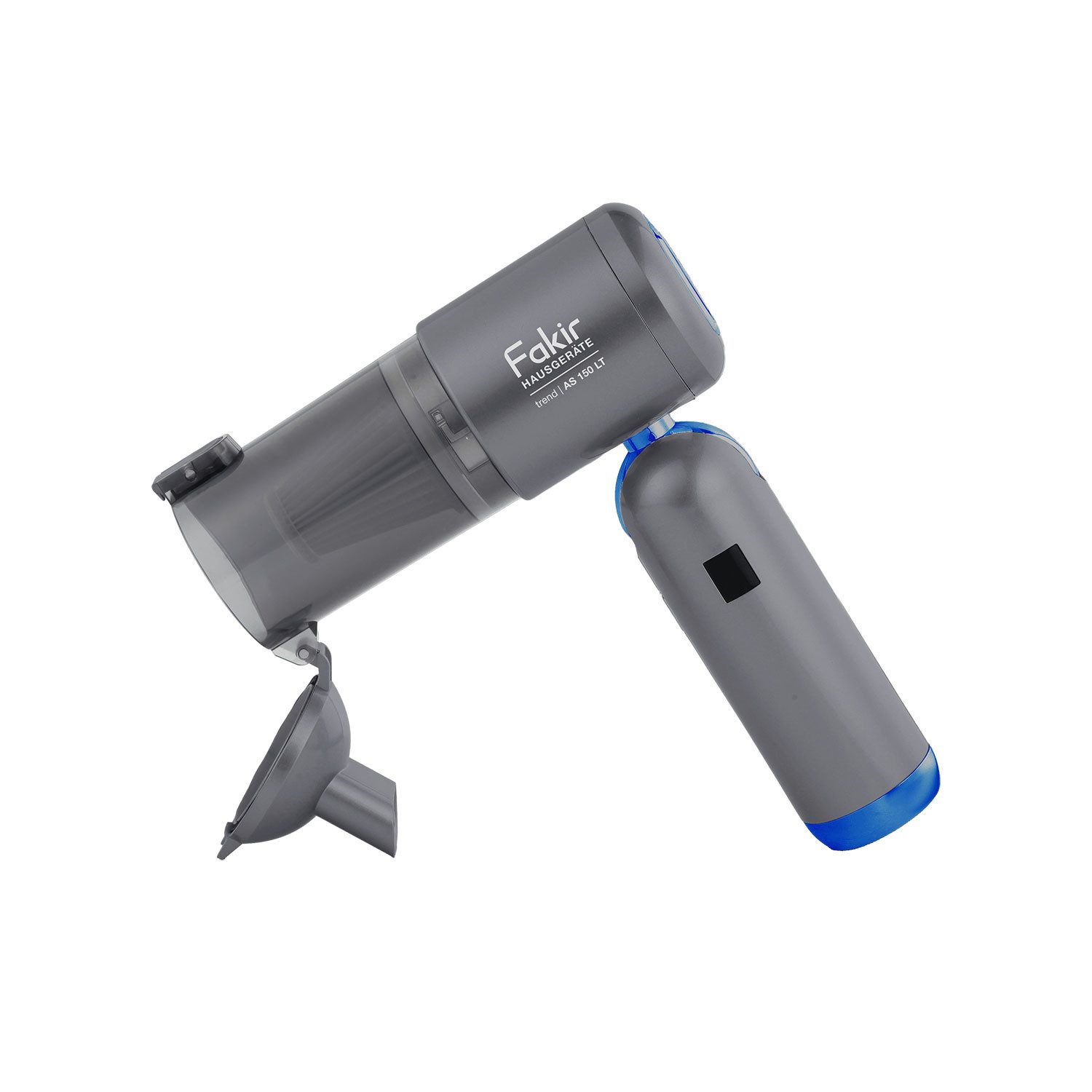 FAKIR Akku-Hand-und Stielstaubsauger trend AS 150 LT Akku-Handstaubsauger, 120 W, geeignet für Tierbesitzer, Ritzen, Allergiker