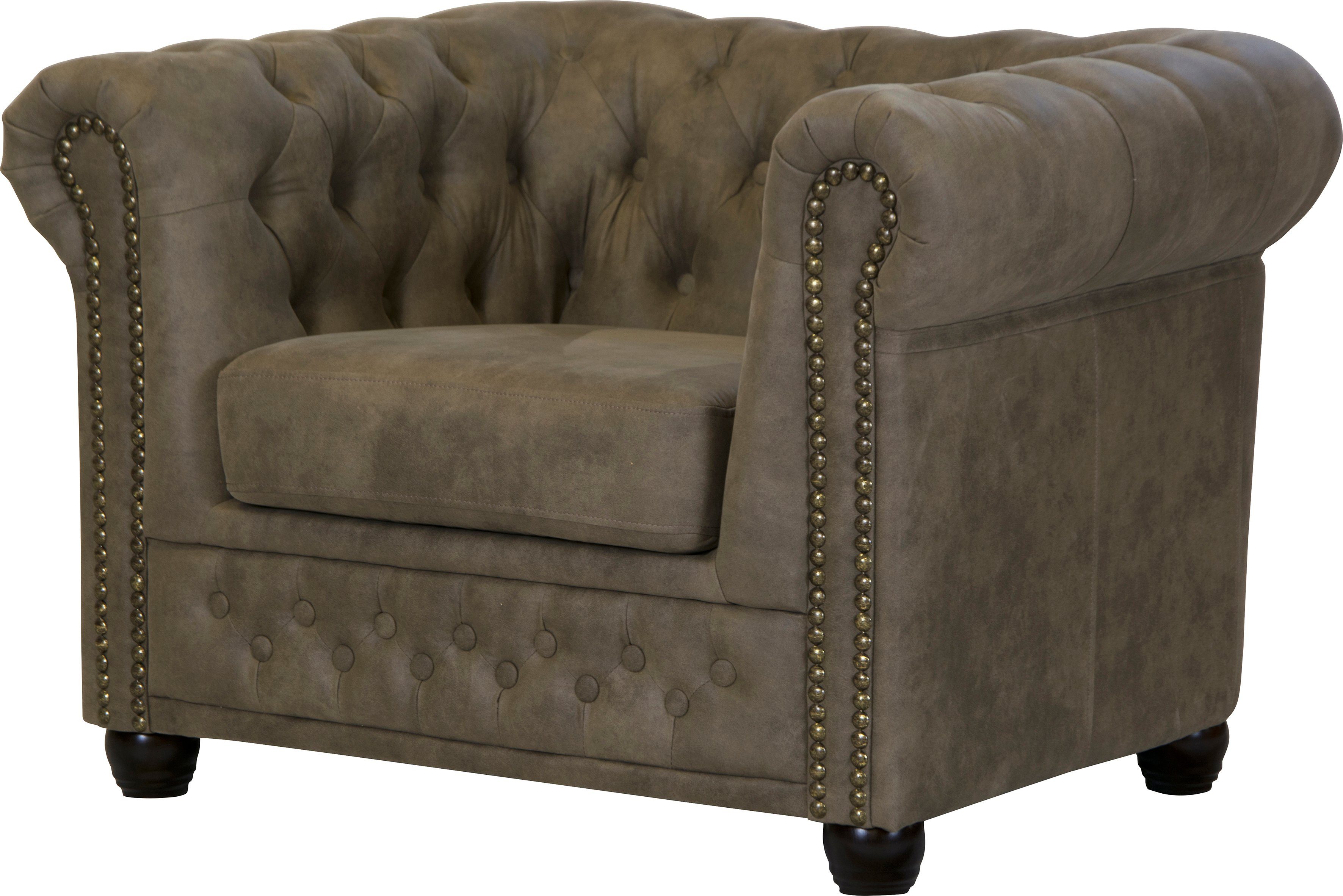 Home affaire Chesterfield-Sessel "Rysum Sessel" passend zur Serie "Rysum" B günstig online kaufen