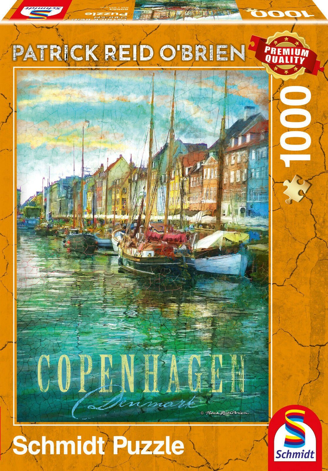 Schmidt Spiele Puzzle Kopenhagen, 1000 Puzzleteile