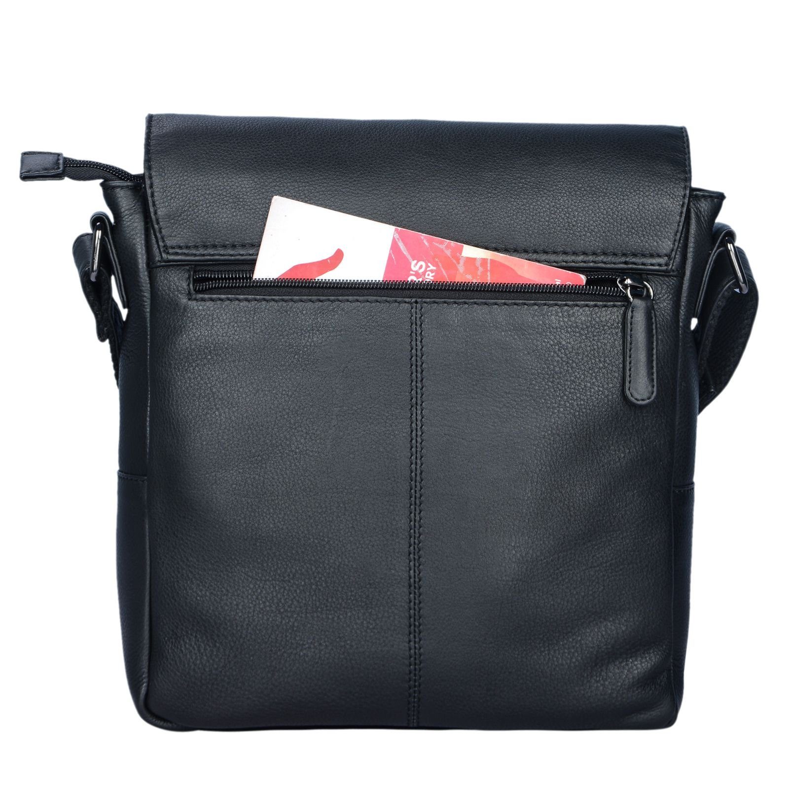 STILORD Schultertasche "Nevio" Herrentasche Leder Umhängetasche – Bild 5 von 5