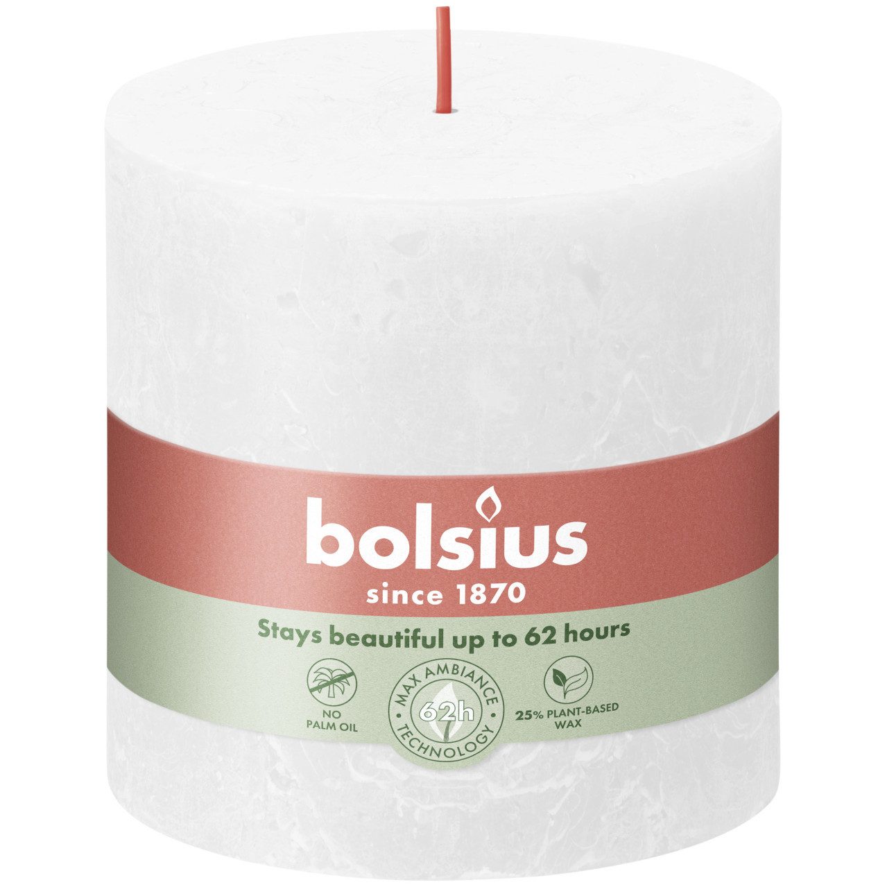 Bolsius Stumpenkerze Bolsius Rustik Stumpenkerze wolkiges günstig online kaufen