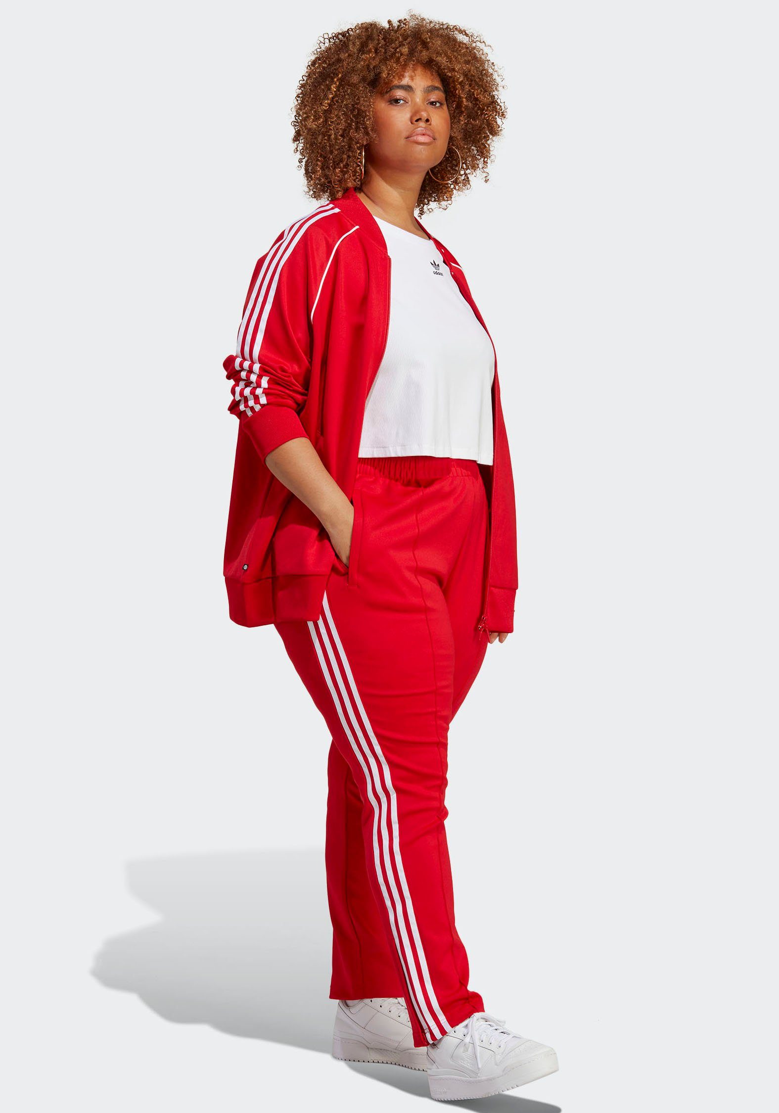 (1-tlg) adidas SST Better Originals ADICOLOR Scarlet Sporthose