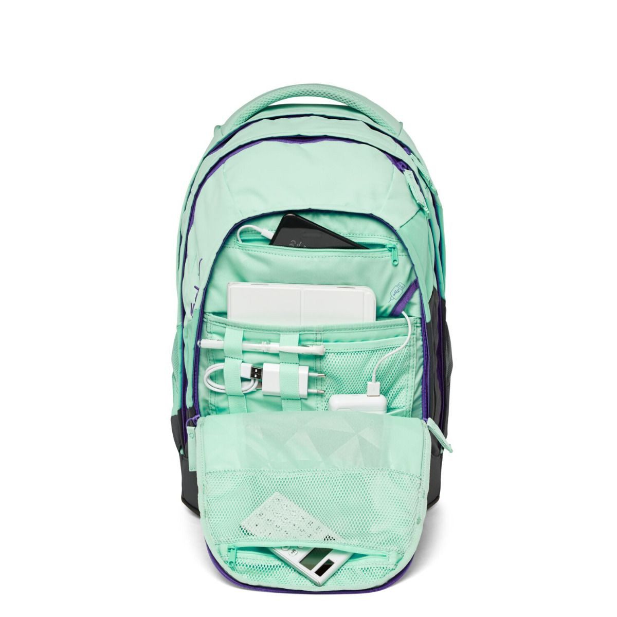 Satch Schulrucksack Pack (2tlg., inkl. Schlamperbox)