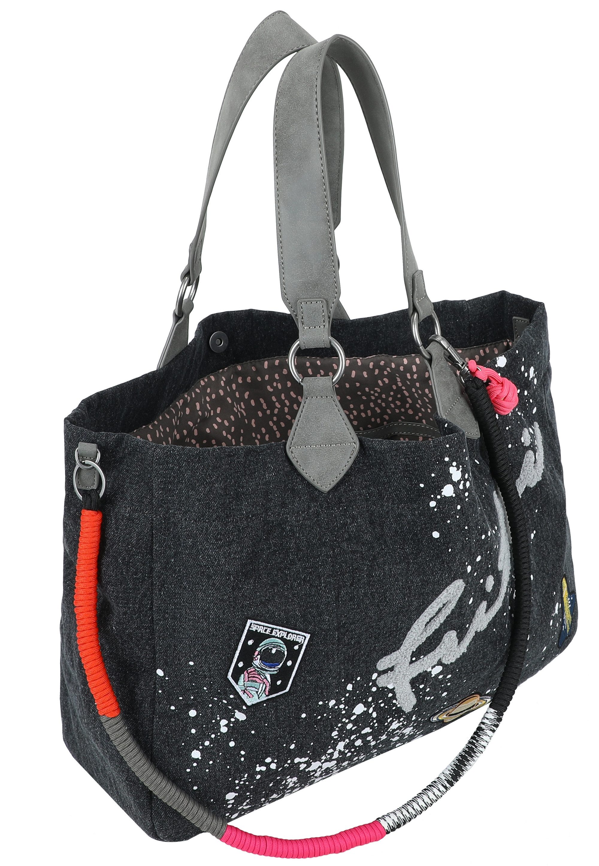 Fritzi aus Preußen Henkeltasche Out of Space, mit coolem Sprinkle-Print