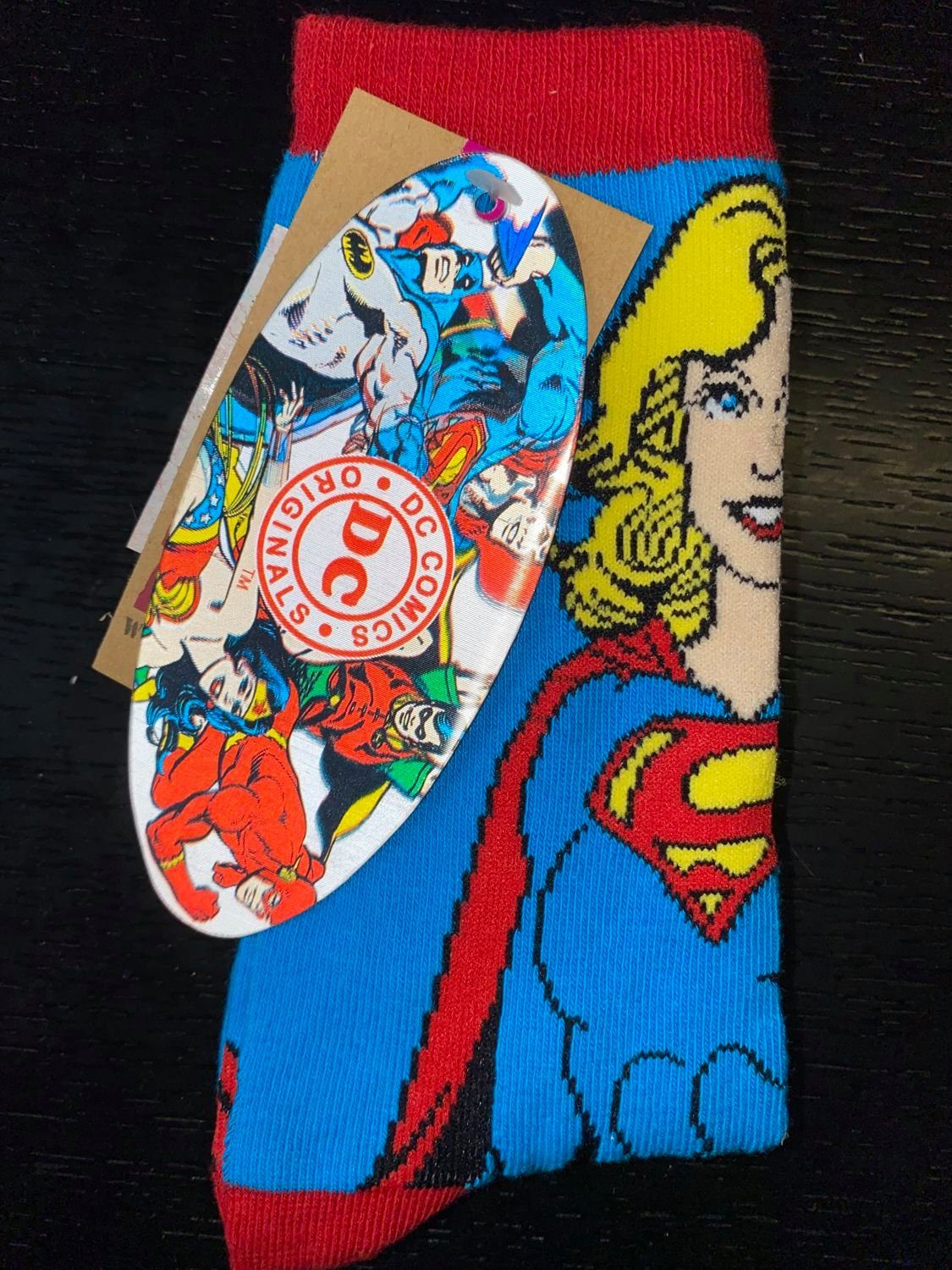 SUPERGIRL Damensocken und Mädchen Socken Comics Comics DC Feinsocken DC
