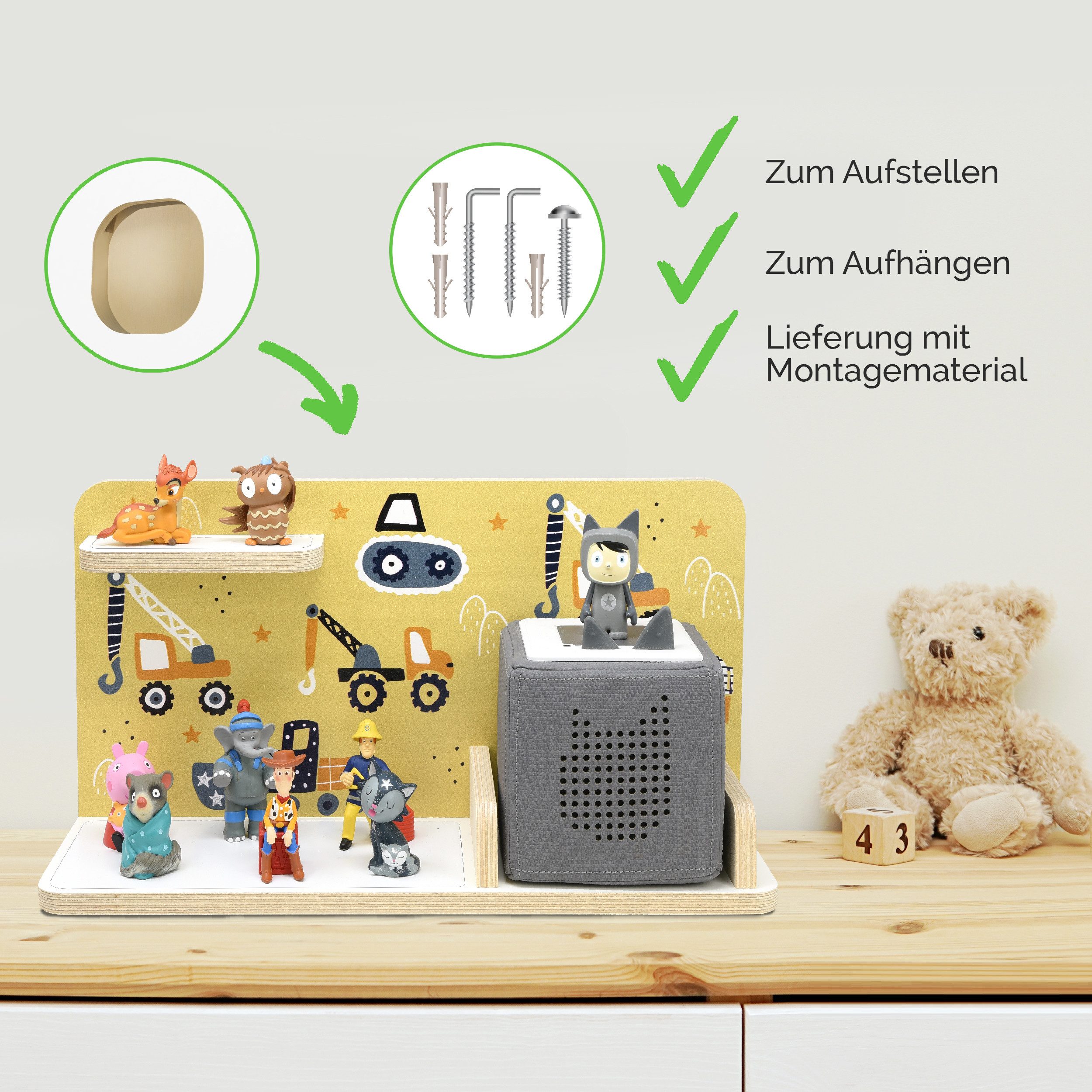 stadtecken Kinderregal klein, geeignet für die günstig online kaufen