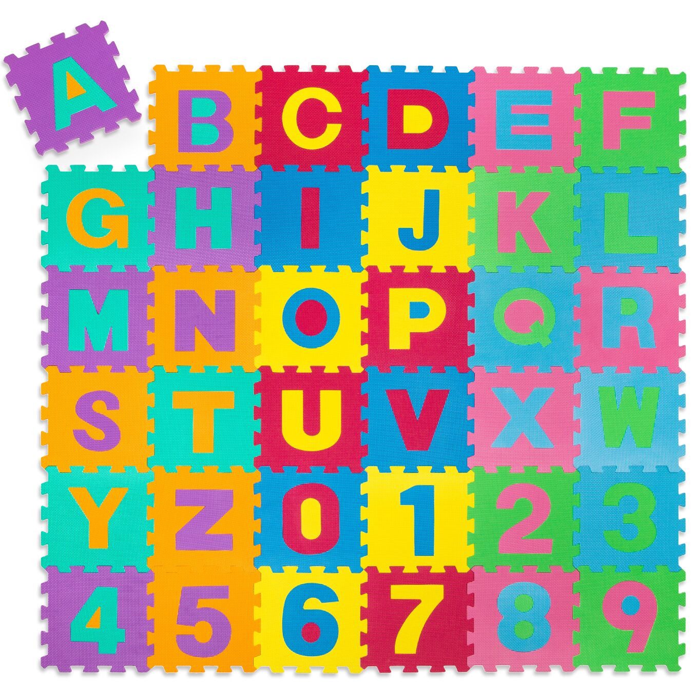 tectake Puzzlematte Spielmatte aus EVA-Schaumstoff mit günstig online kaufen