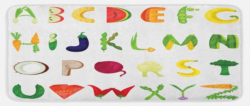 Küchenläufer »Plüsch Dekorative Küchenmatte mit rutschfester Rückseite