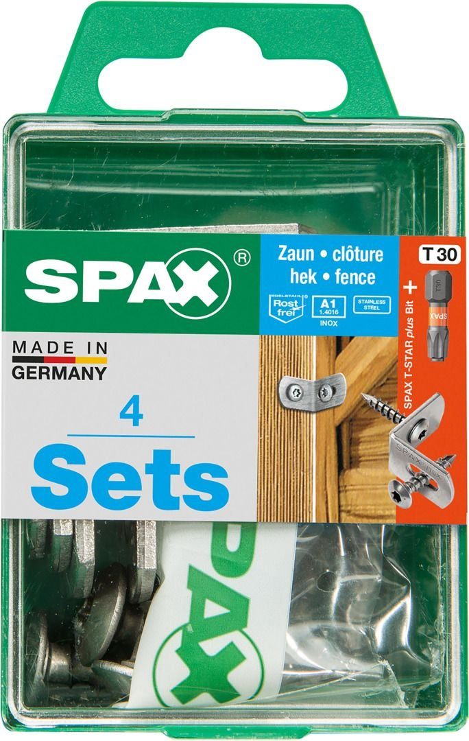 SPAX Holzbauschraube Spax Zaunverbinder 7.0 x 35 mm TX 30 - 4 Stk. | Schrauben