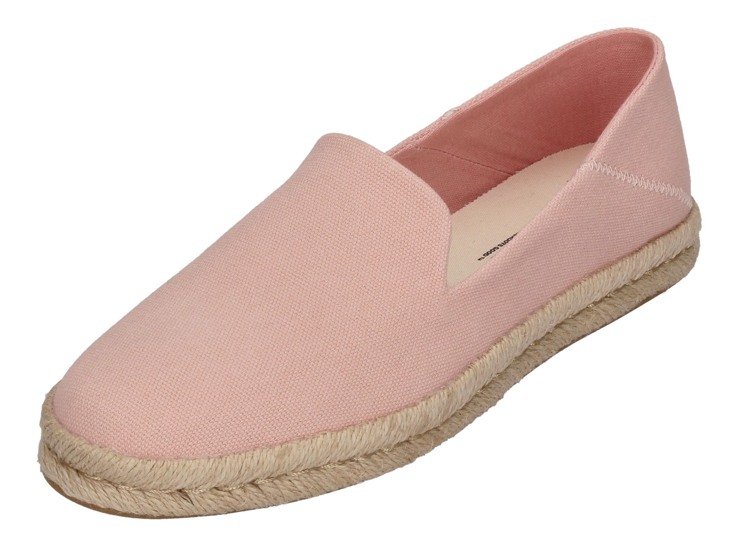 TOMS SANTIAGO 10019902 Espadrille Peach Blush