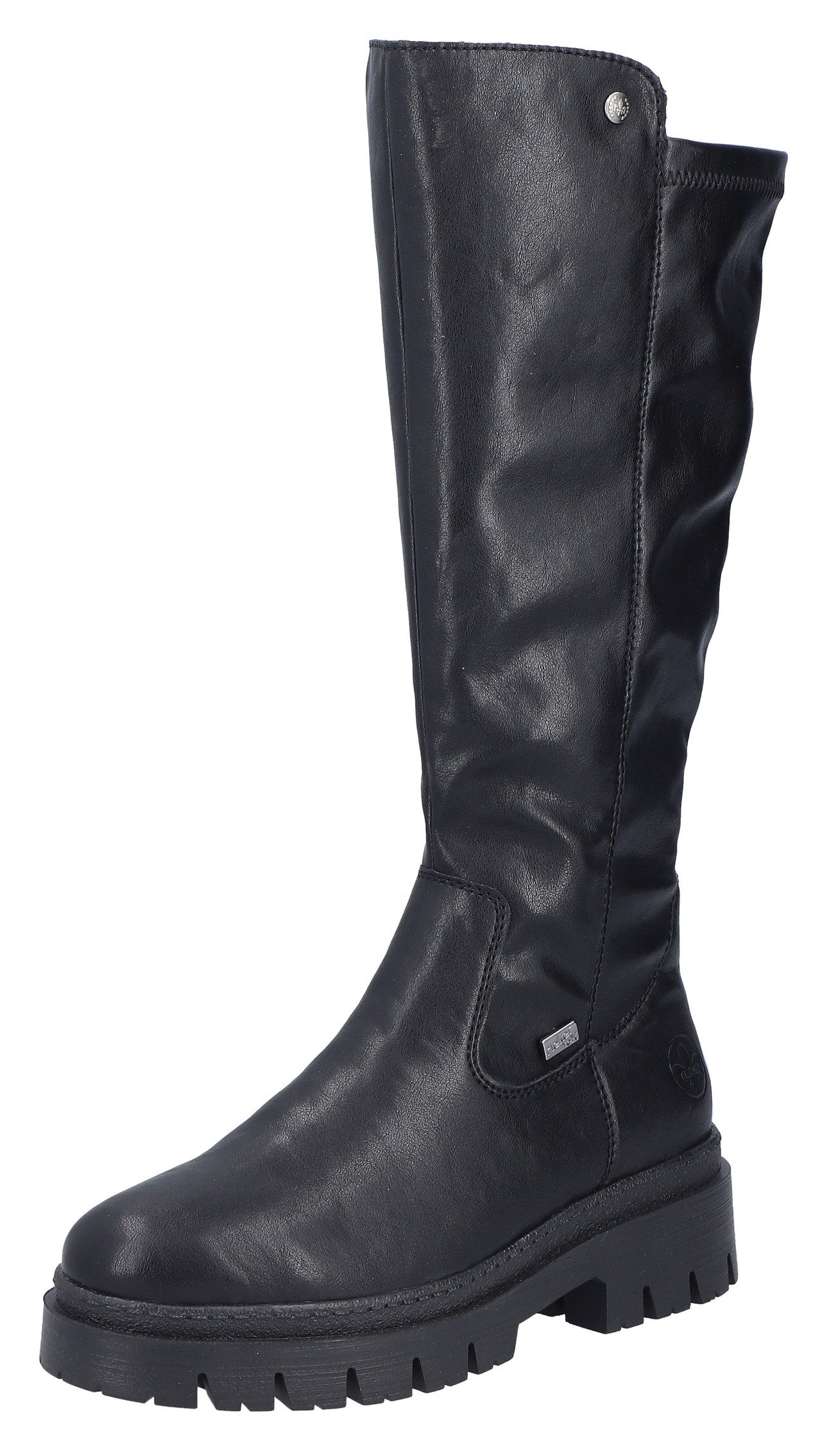 Rieker Winterstiefel Langschaftstiefel, Plateaustiefel mit Stretch günstig online kaufen