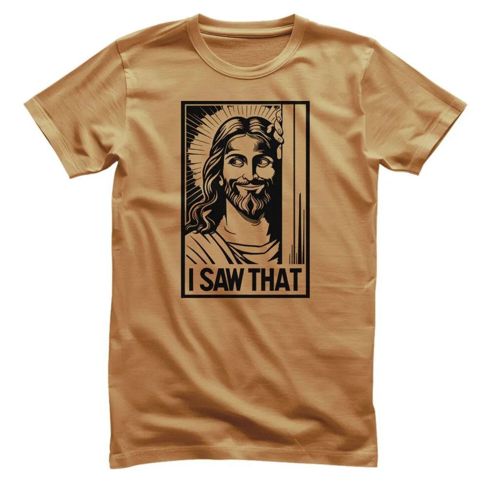 Hybris T-Shirt Jesus - I Saw That! Tee