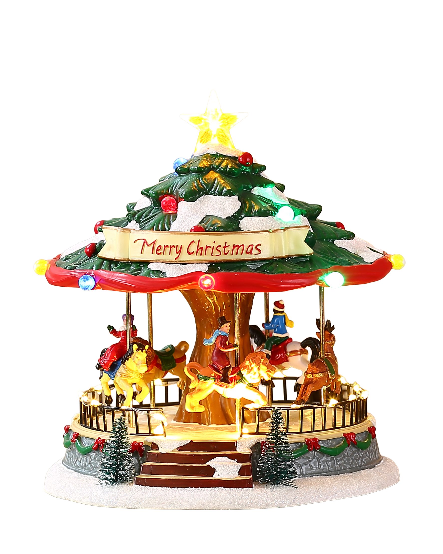 Musicboxworld Spieluhr Spieluhr - Weihnachtskarussell