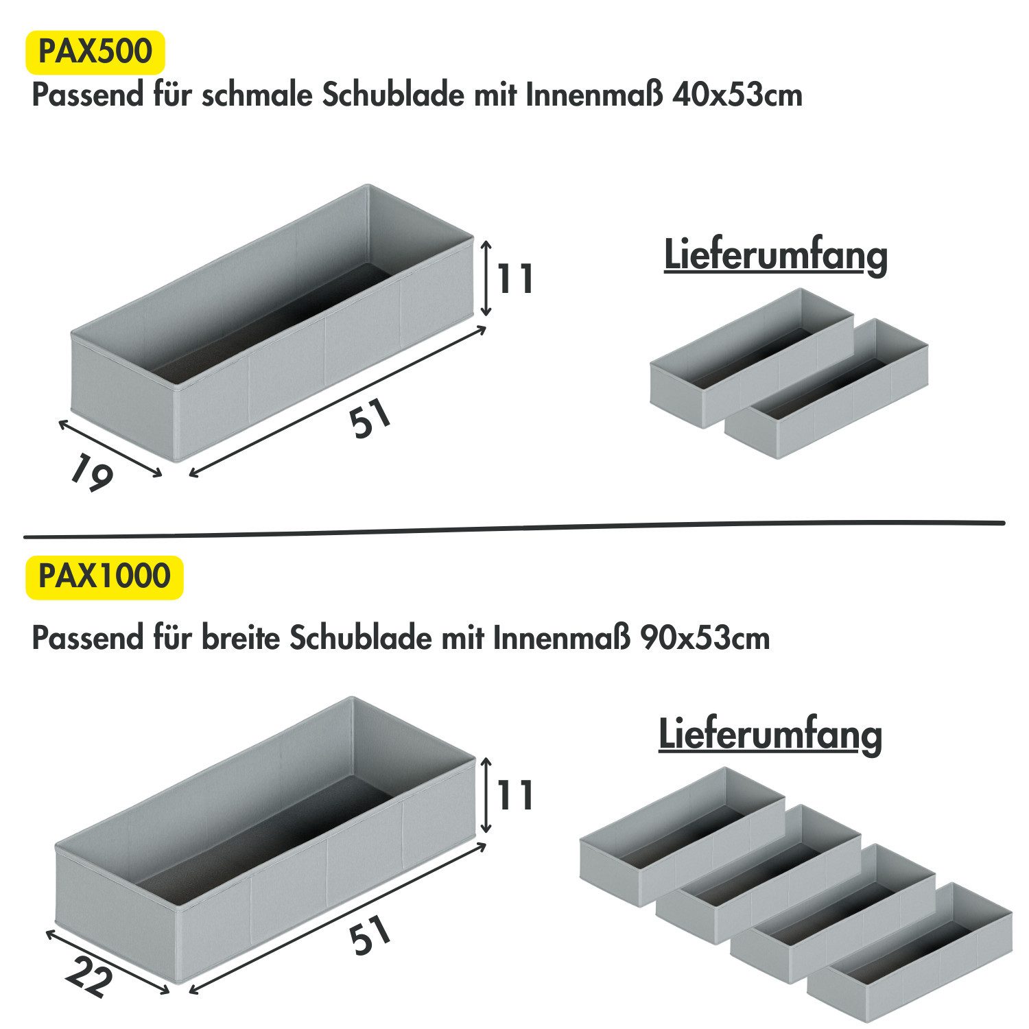 Clutter Cover Organizer für PAX Schrank günstig online kaufen