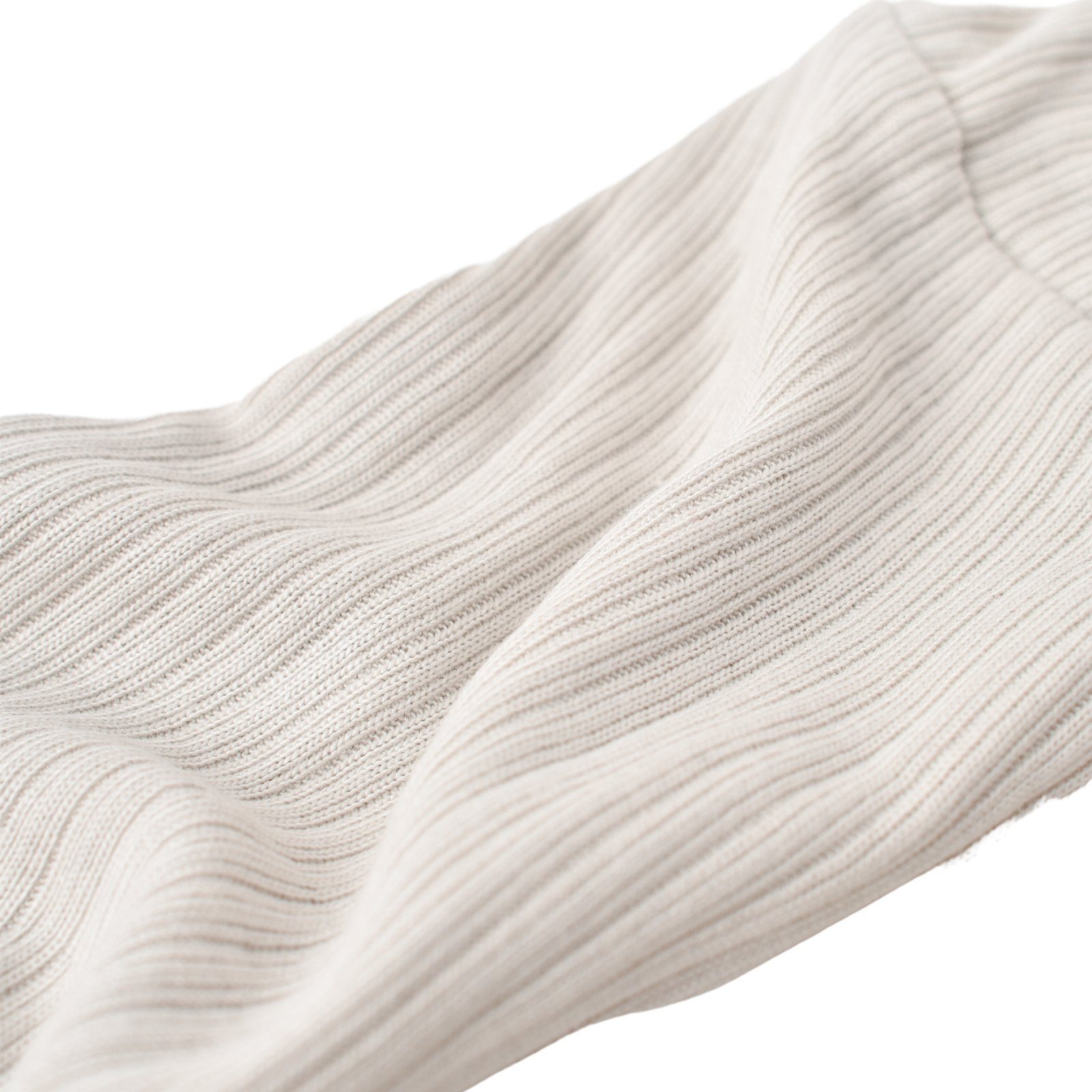 biorganic Funktionshose Soft und Jungen gerippte Bio-Baumwolle (1-tlg) Mädchen Größe Unisex 50% Hose Modal grau 50% Modal 56-74 für Textilstruktur
