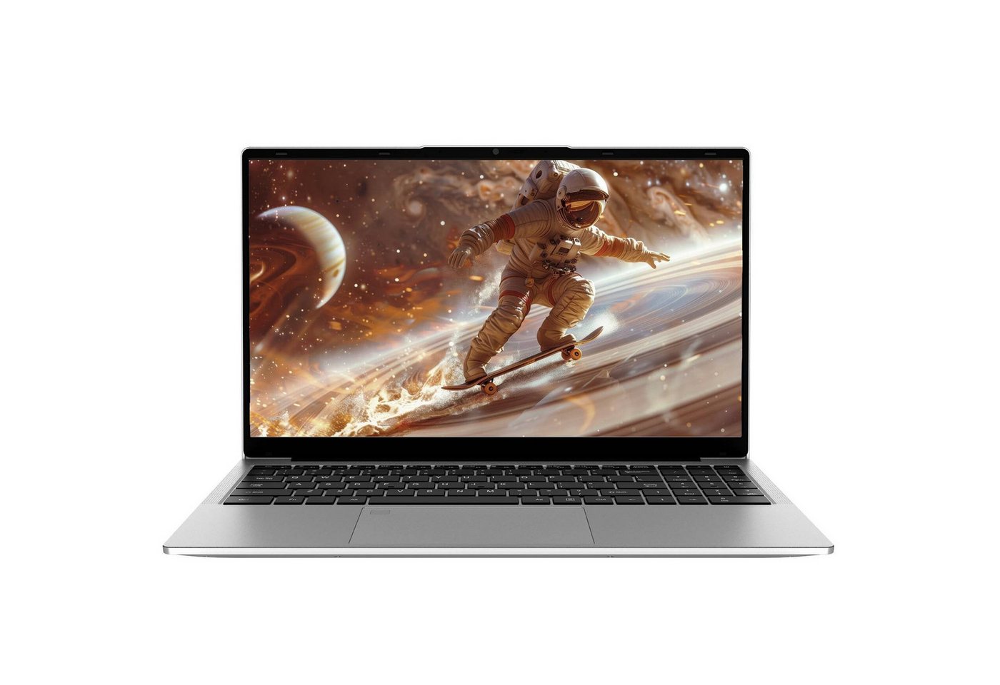 Auusda T156A Rosa/Silber Laptop, 15.6 Zoll, 3050e Prozessor, 512GB NVMe SSD Notebook (Core 3050E, 16 GB, 512 GB SSD, mit beleuchtete Tastatur und integrierter Privacy-Kamera)