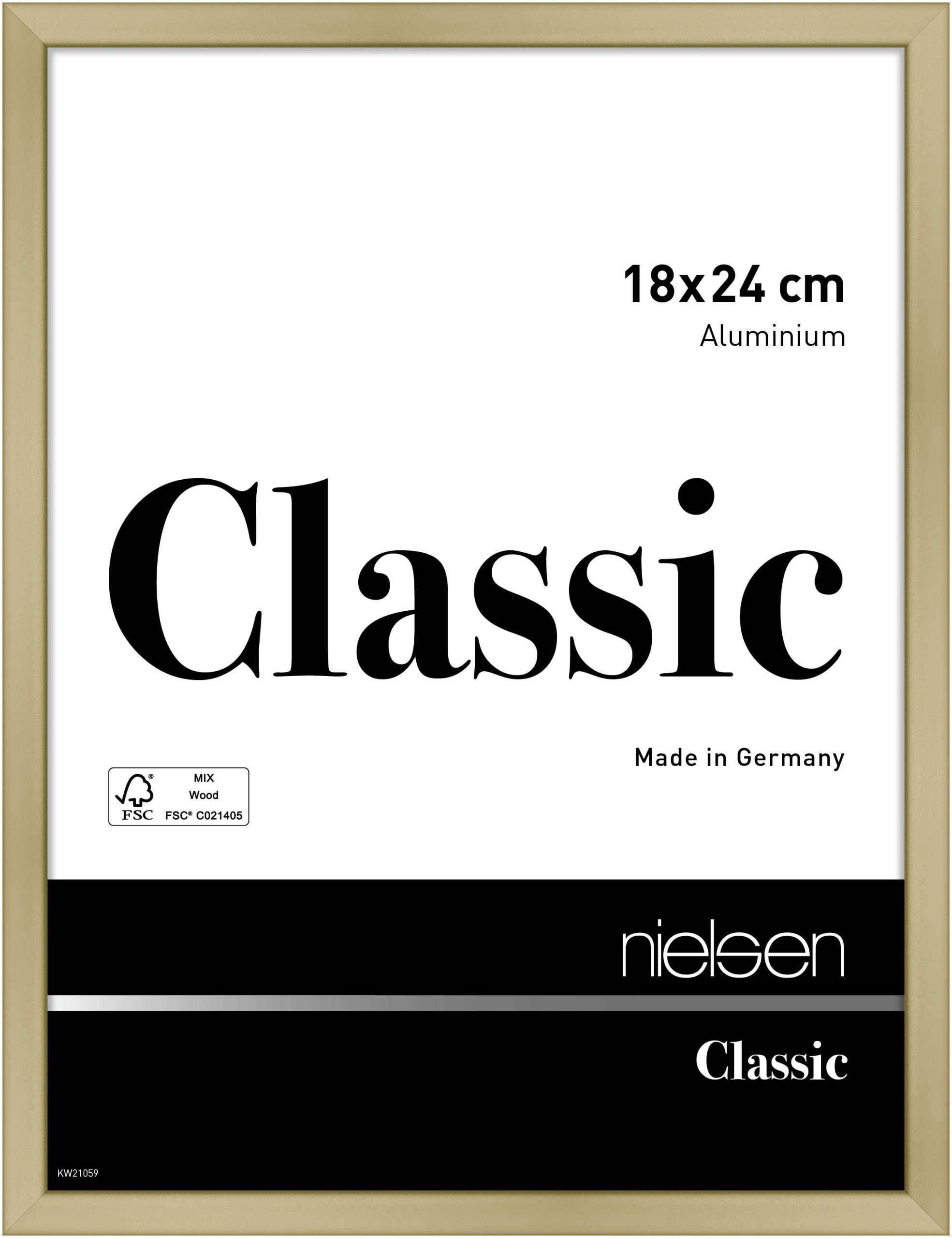 nielsen Bilderrahmen Aluminium Bilderrahmen Classic, (1 St)