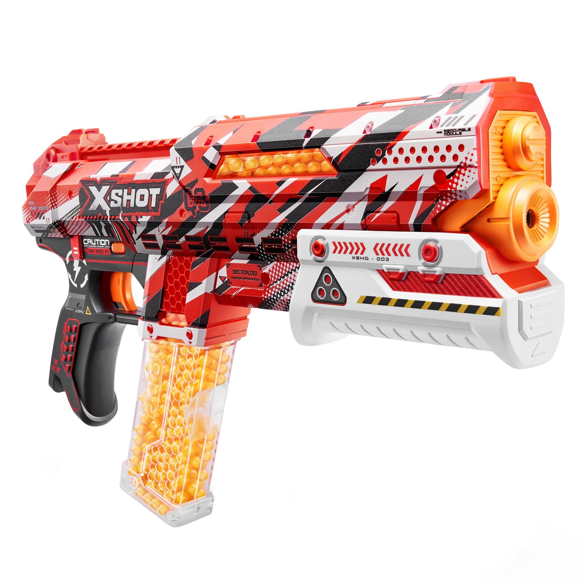 ZURU Blaster Hyper Gel Clutch Blaster, Hyper Gel Clutch Blaster mit 1500 Hyper Gel-Pellets