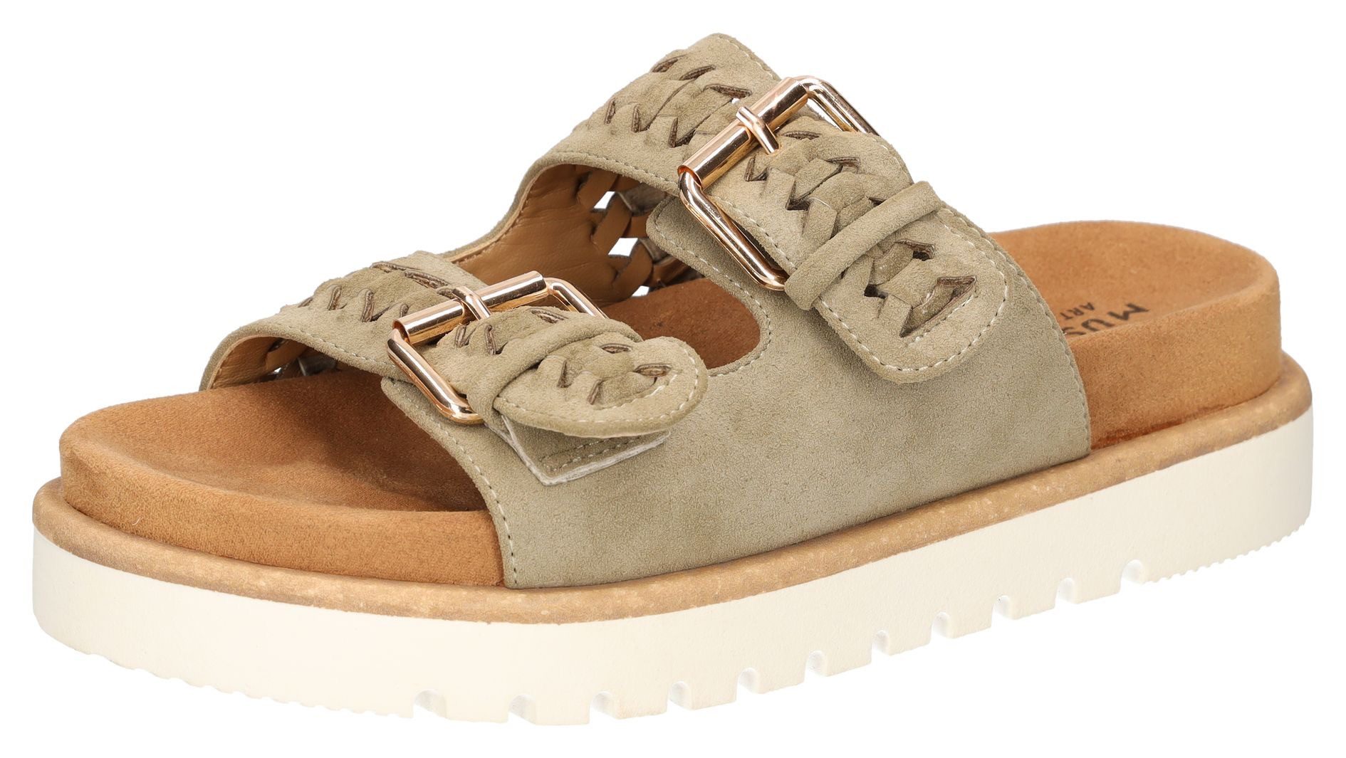 Mustang Shoes Pantolette, Sandale, Plateausandale, Pool günstig online kaufen